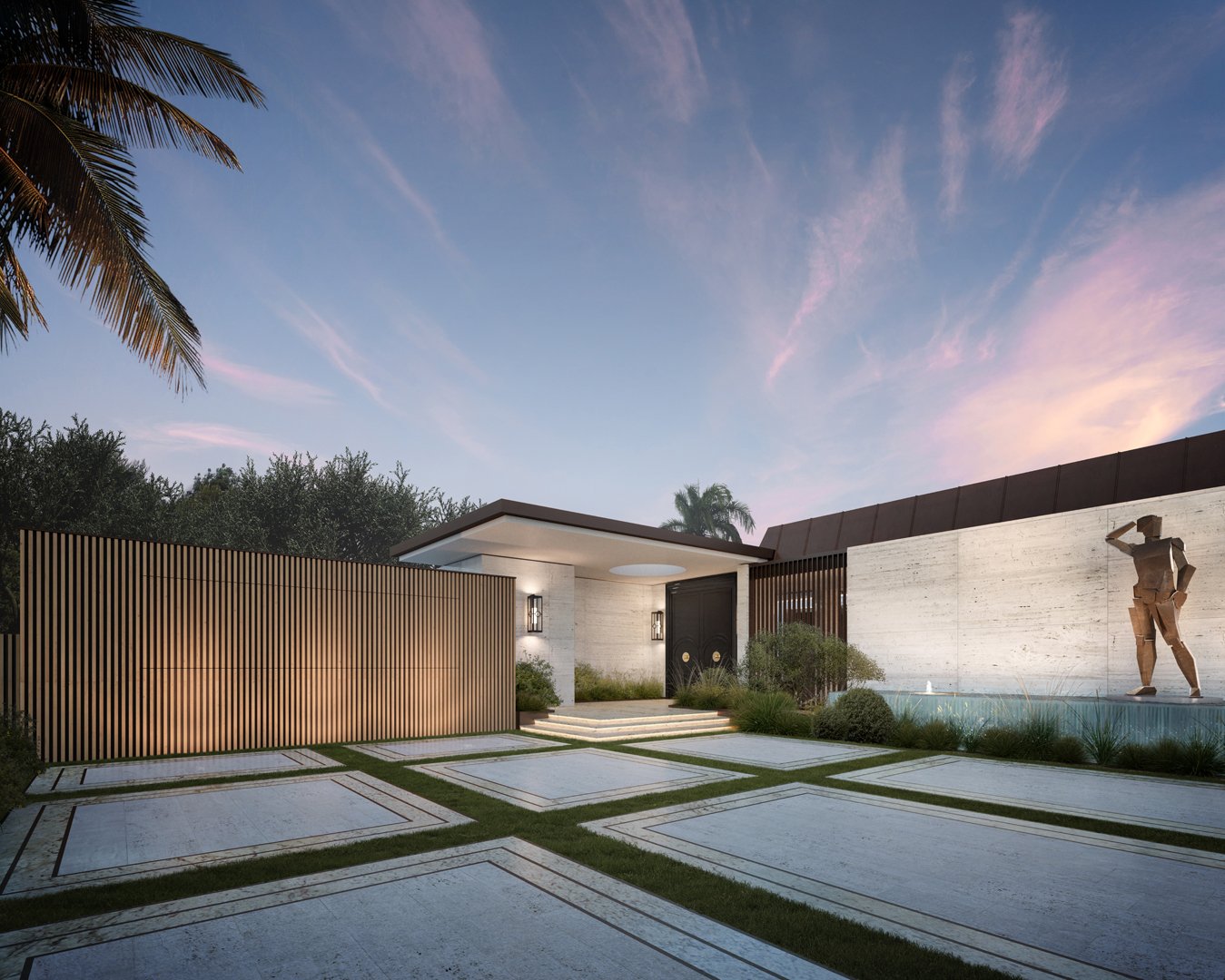 Trousdale Modern Luxury Estate — Warner Group Architects