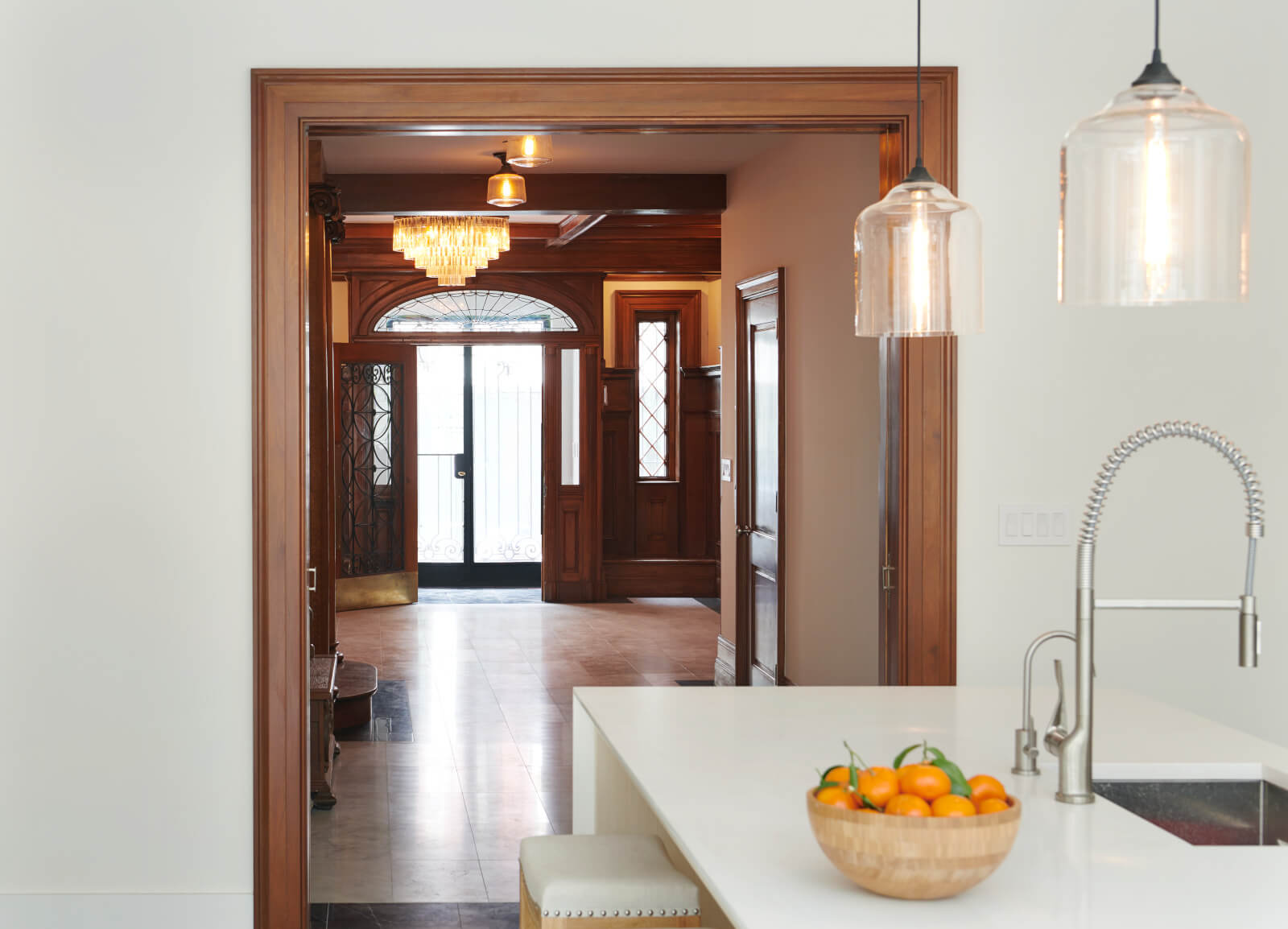 Upper West Side Row House — Home - SHERMAN ARCHITECTS