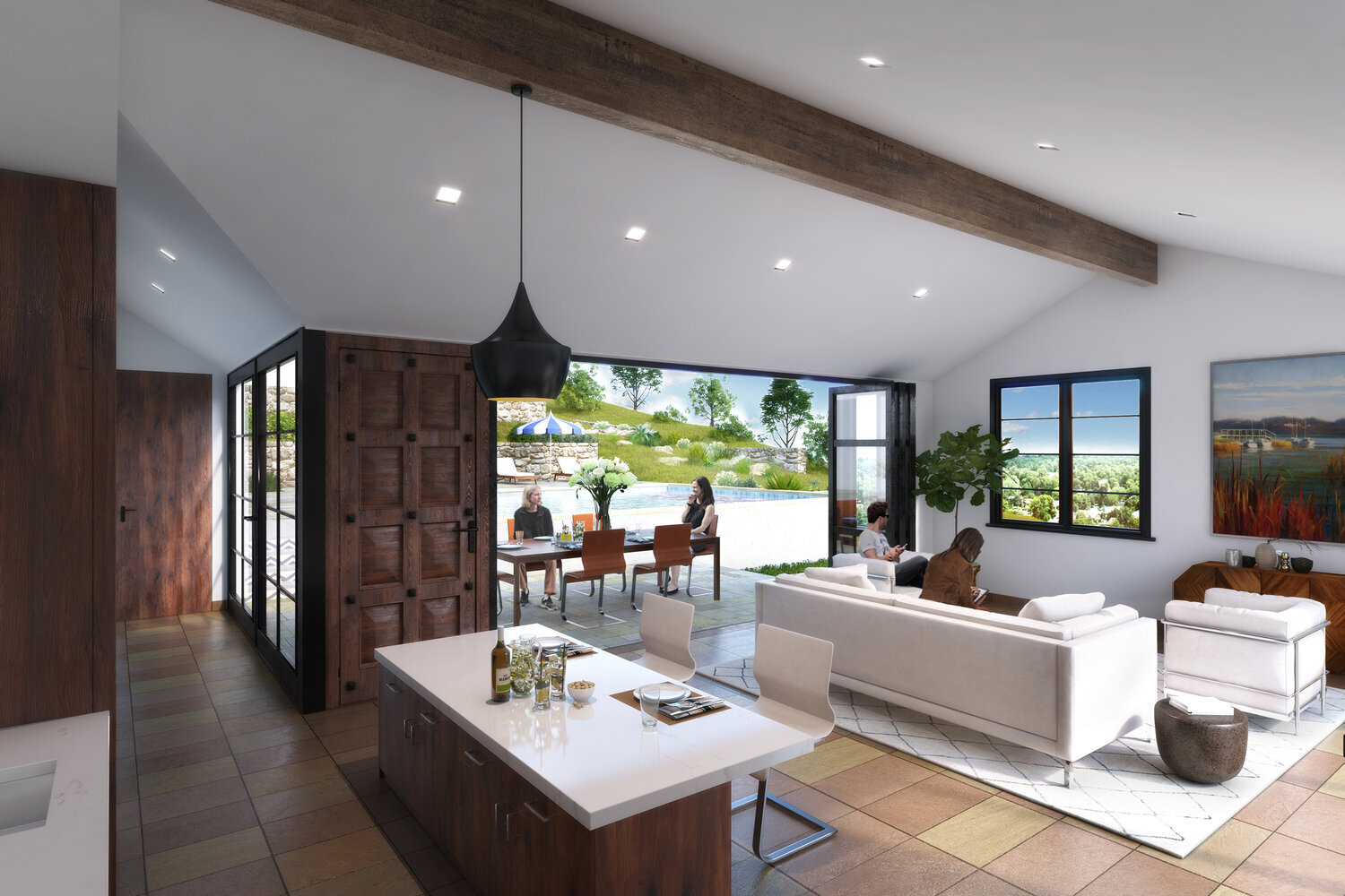 SANTA BARBARA GUEST HOUSE — TIM GORTER ARCHITECTS