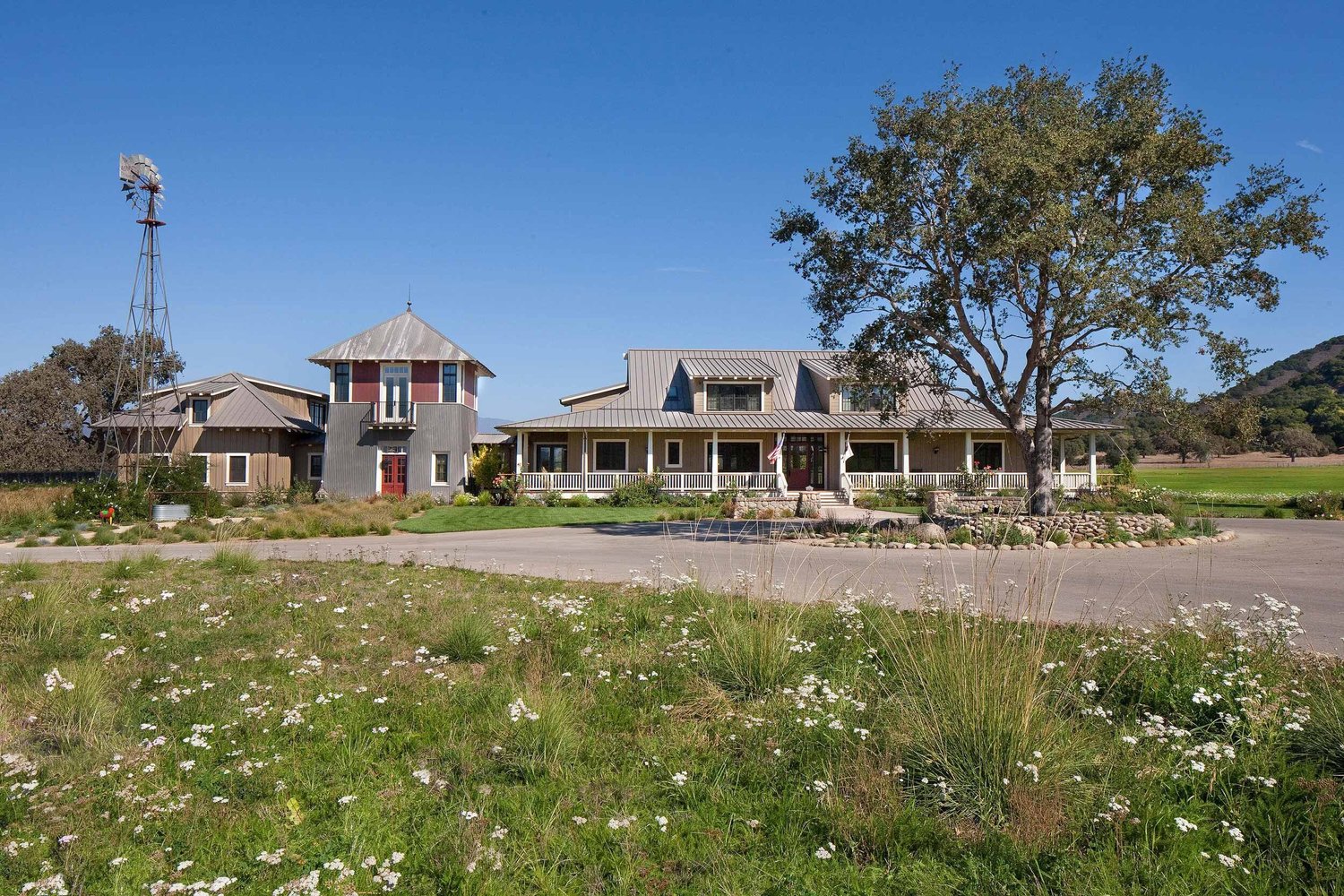 Via Rancheros Farmhouse: Rustic Elegance in Santa Ynez Valley, CA by Architect Tom Meaney — Tom Meaney | Architect