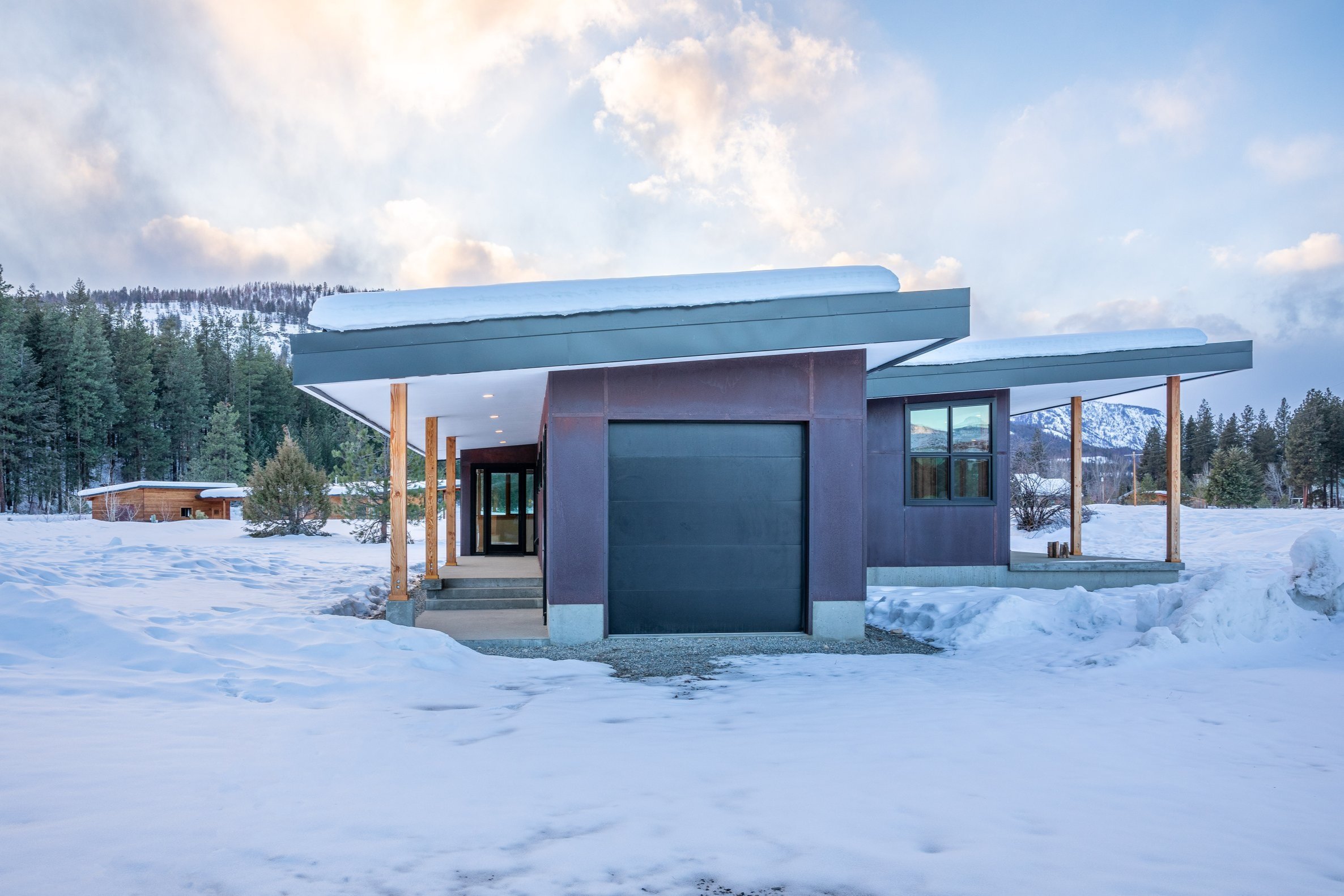 Wolf Creek Retreat — CABIN <br/>METHOW VALLEY, WASHINGTON — CAST architecture - Seattle Architect Modern Architect