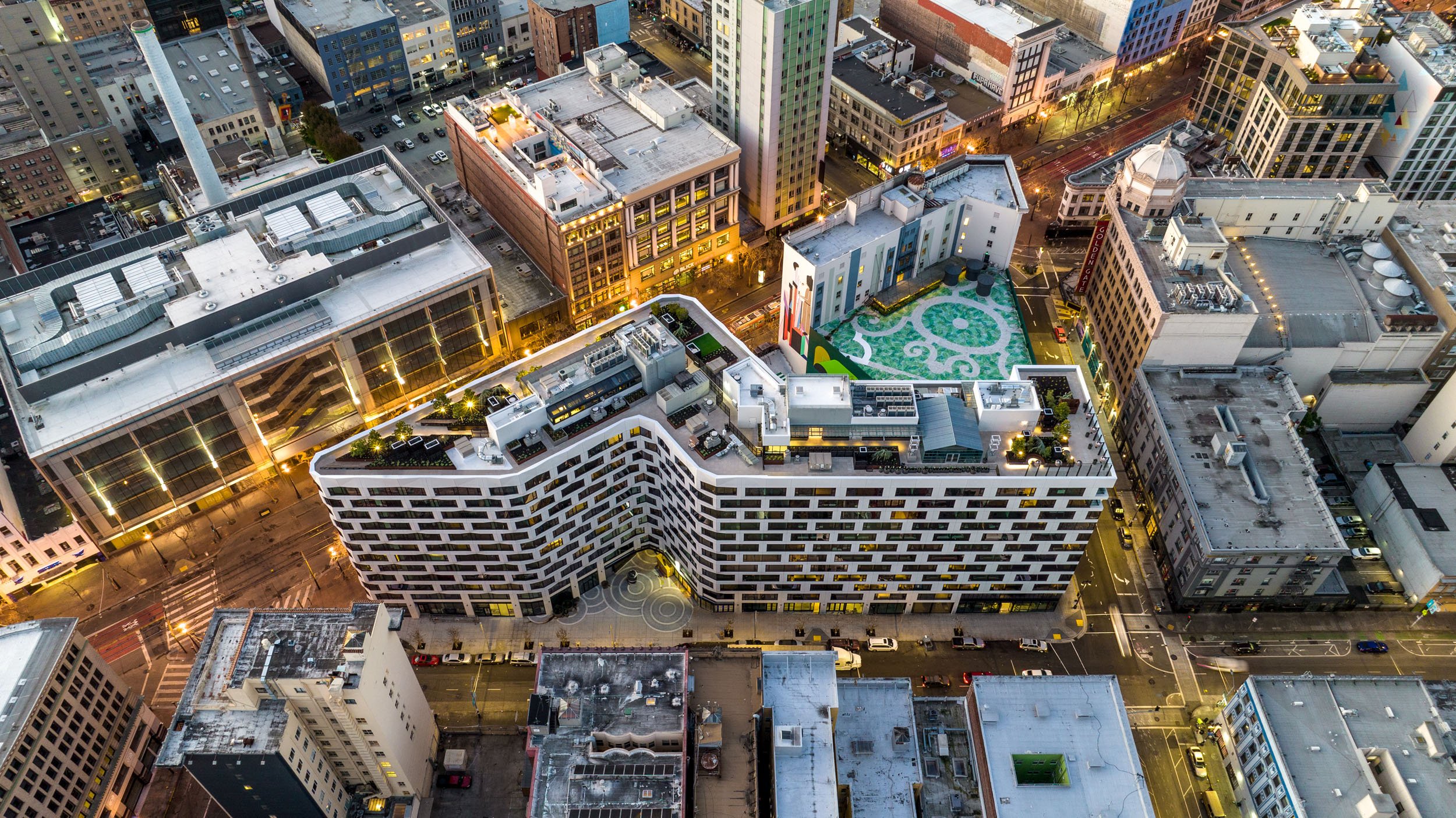 Warfield Rooftop — Surfacedesign, Inc.