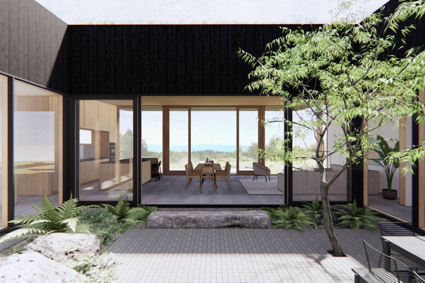 Whidbey Island Courtyard House — SHED Architecture & Design