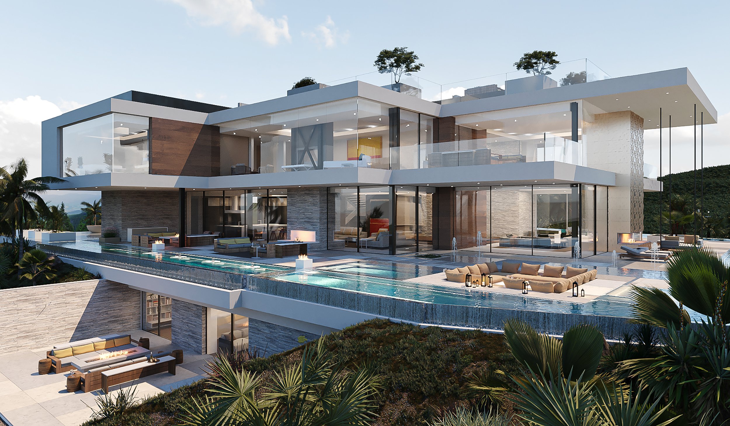 royal oak hollywood hills luxury modern home — whipple russell architects