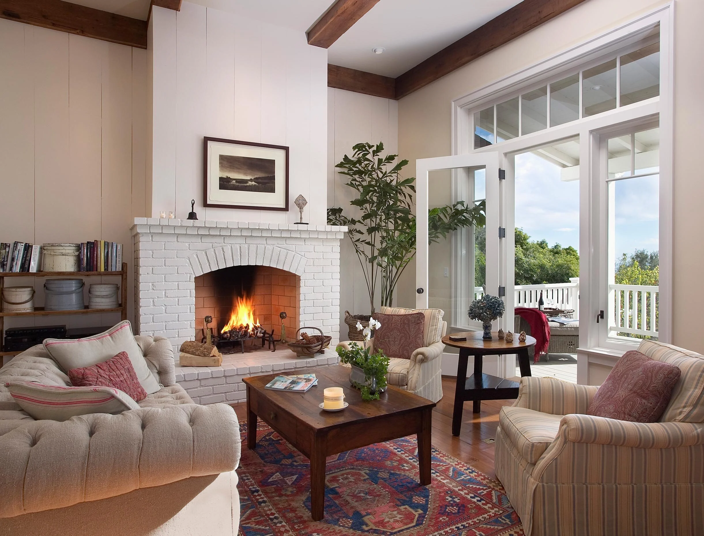 Hot Springs Residence: Cozy Elegance with Panoramic Views by Architect Tom Meaney in Santa Barbara — Tom Meaney