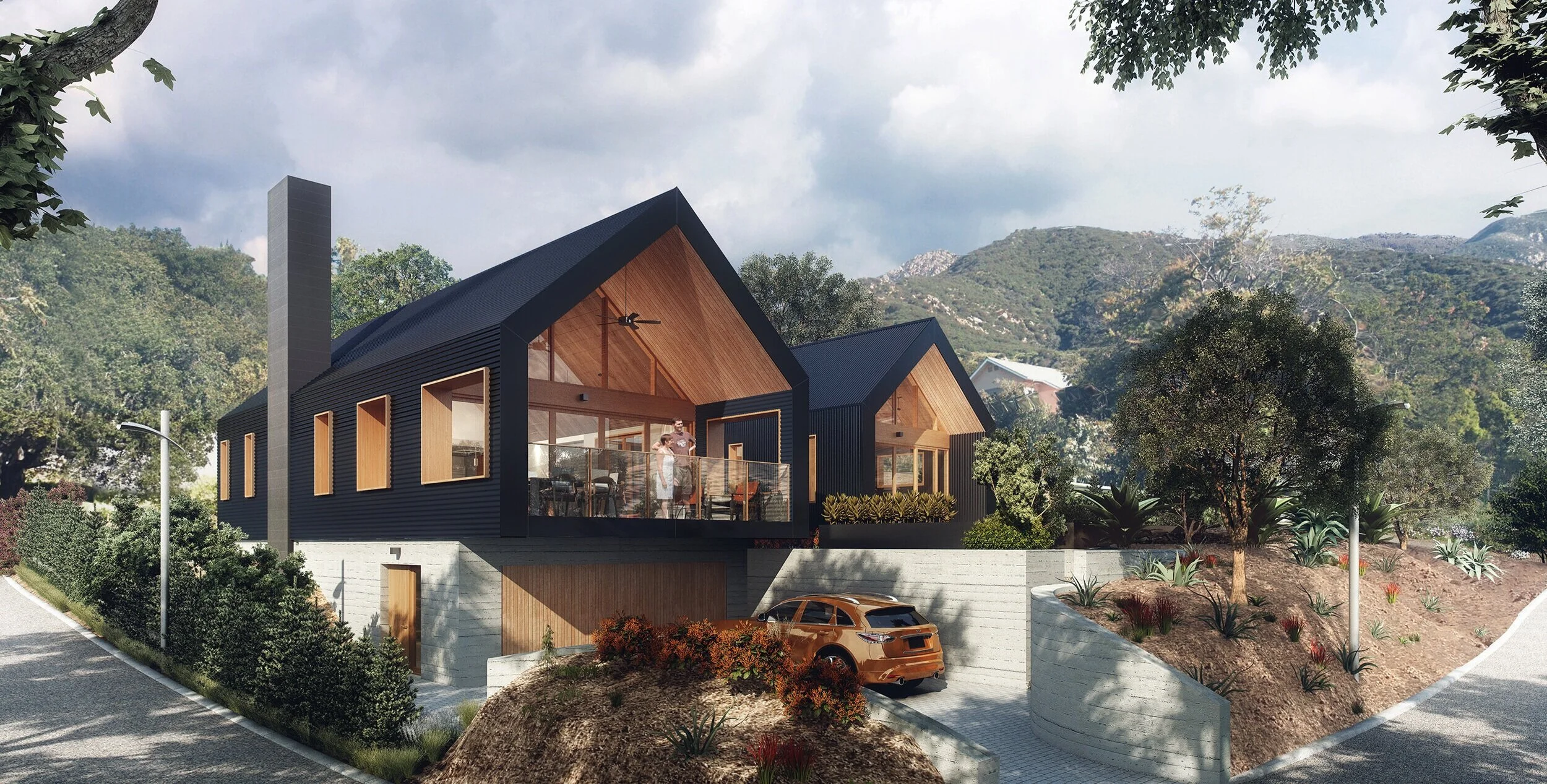 MISSION CANYON RESIDENCESanta Barbara, CA2,619 SF — Tim Gorter Architects