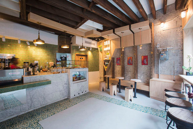 Iconic Cafe Soho -Krishna meets Radha for Coffee — Studio Vural Architects