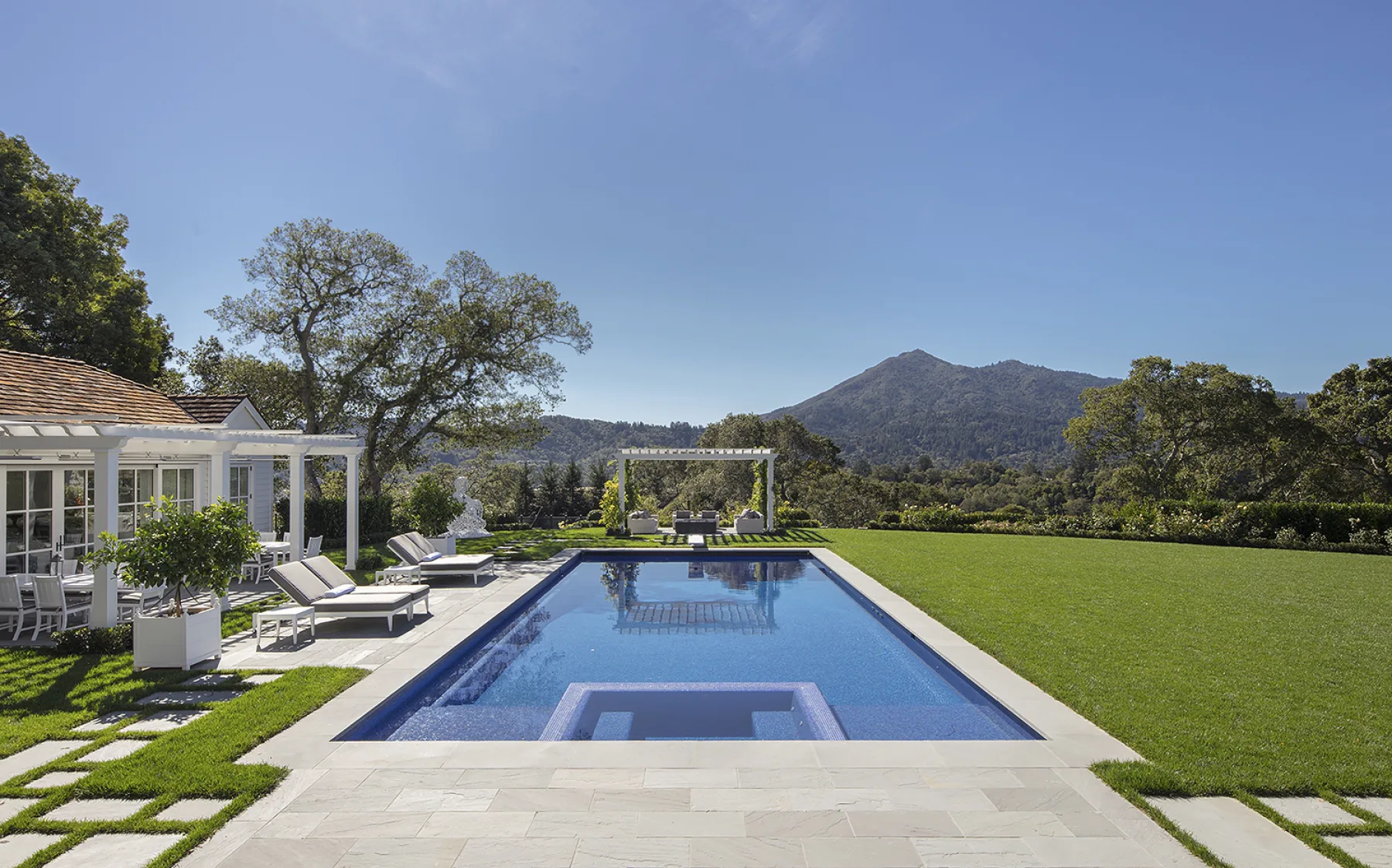 Kentfield Poolhouse and Garden — Butler Armsden Architects