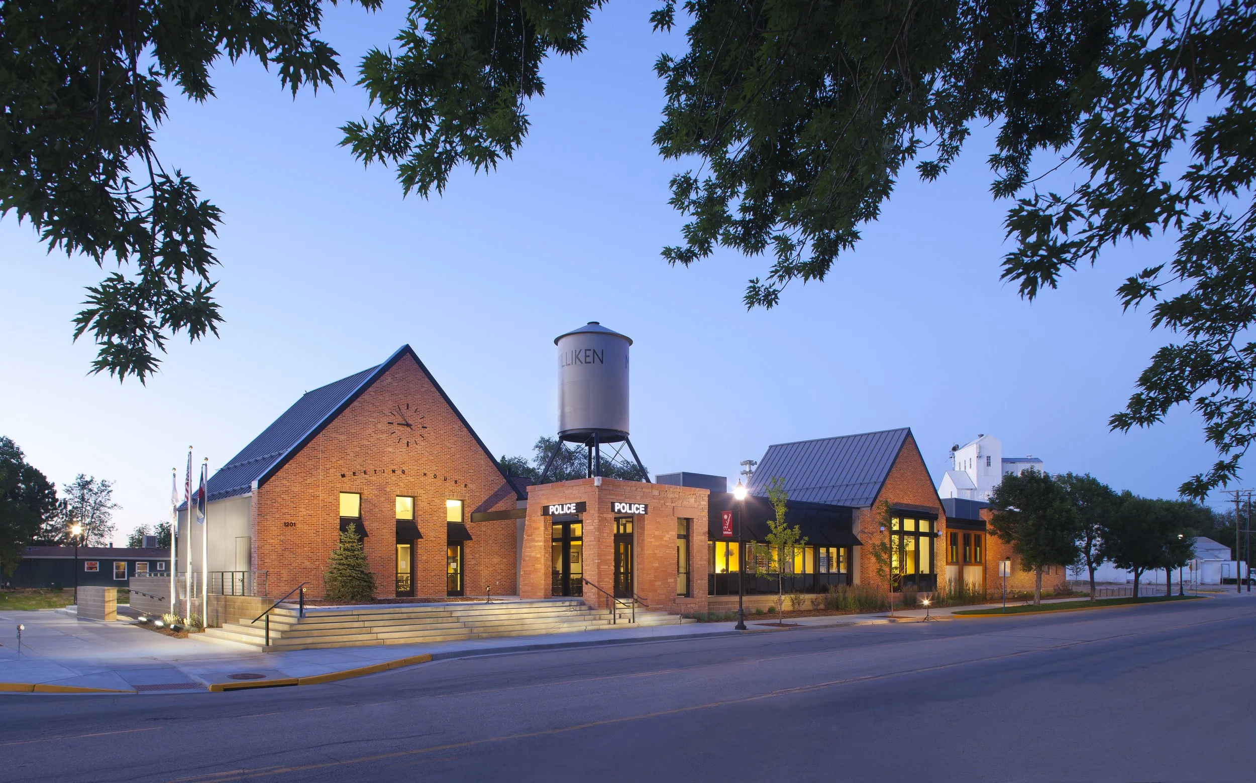 MILLIKEN POLICE STATION & MEETING HOUSE — Roth Sheppard Architects