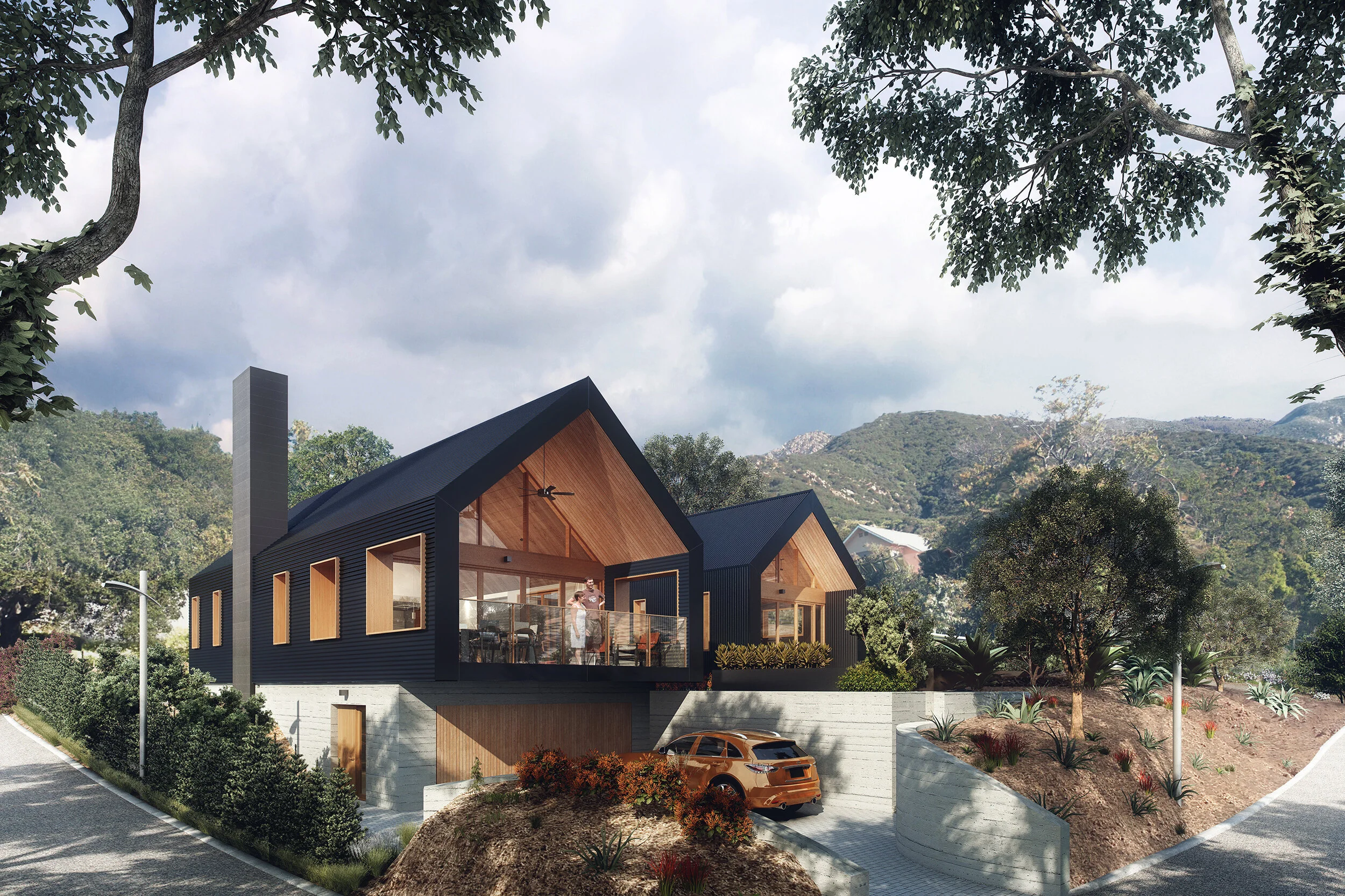 MISSION CANYON RESIDENCESanta Barbara, CA2,619 SF — Tim Gorter Architects