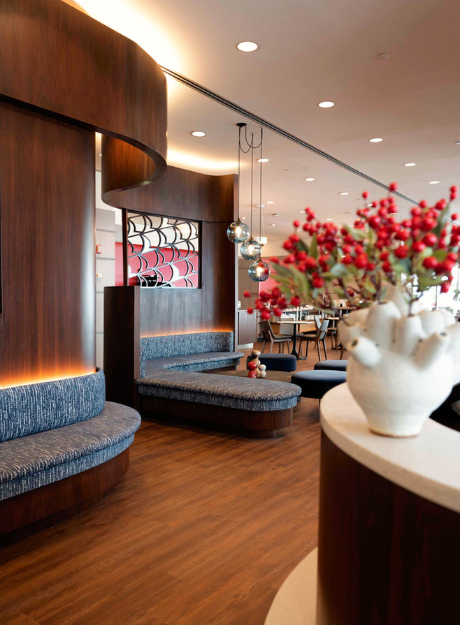 Turkish Airlines Lounge-VIP lounge for Turkish Airlines in JFK Airport — Terminal 1 — Studio Vural Architects