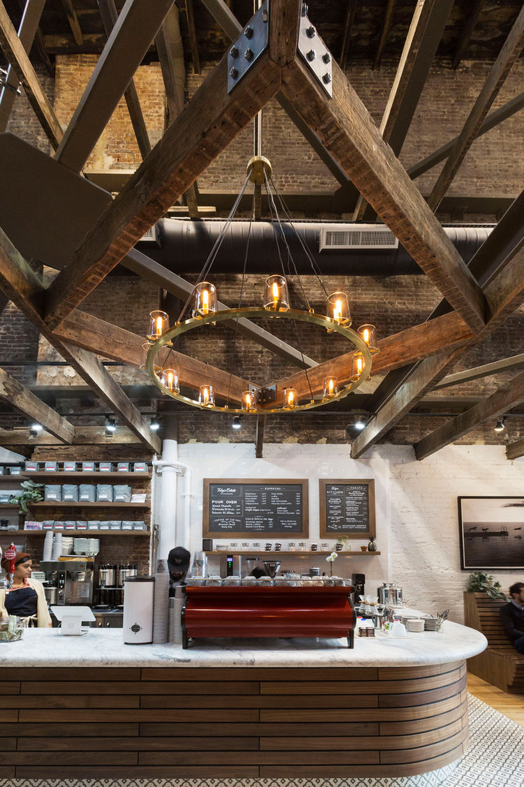 Partners Coffee LIC -a bespoke espresso bar in anempty brick shell — Studio Vural Architects