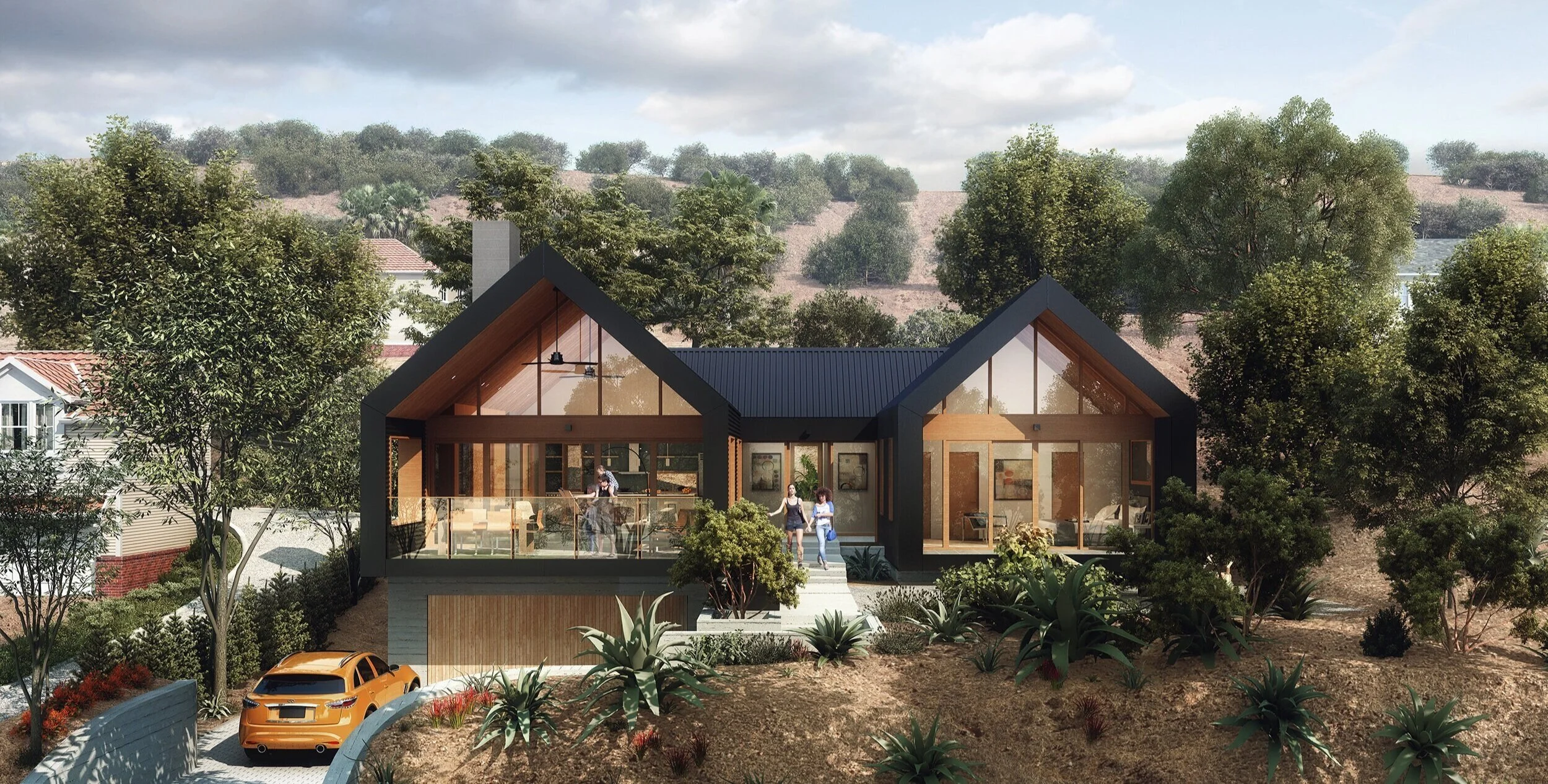 MISSION CANYON RESIDENCESanta Barbara, CA2,619 SF — Tim Gorter Architects