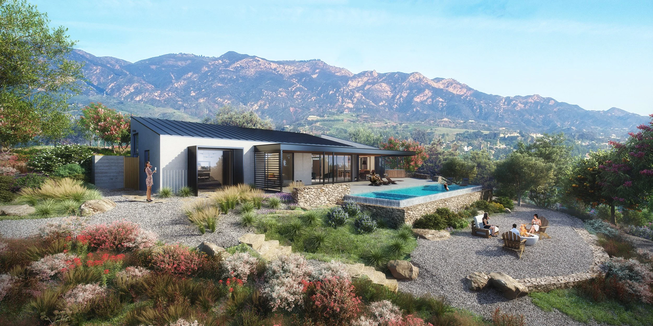 VIA LOS PADRES RESIDENCESanta Barbara, CA4,100 SF — Tim Gorter Architects