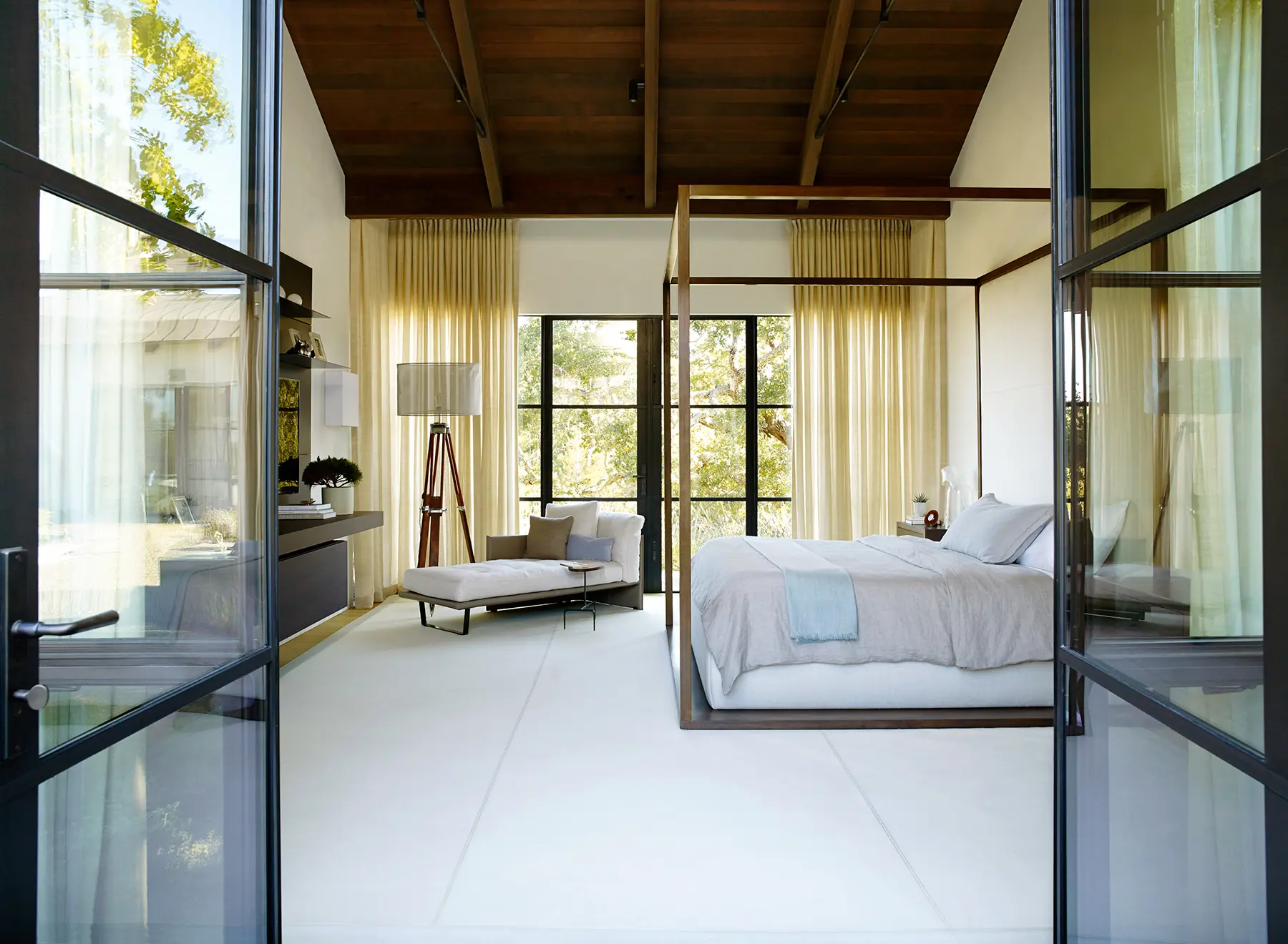 Portola Valley Courtyard House — Butler Armsden Architects