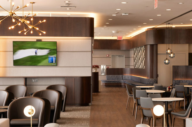 Turkish Airlines Lounge-VIP lounge for Turkish Airlines in JFK Airport — Terminal 1 — Studio Vural Architects