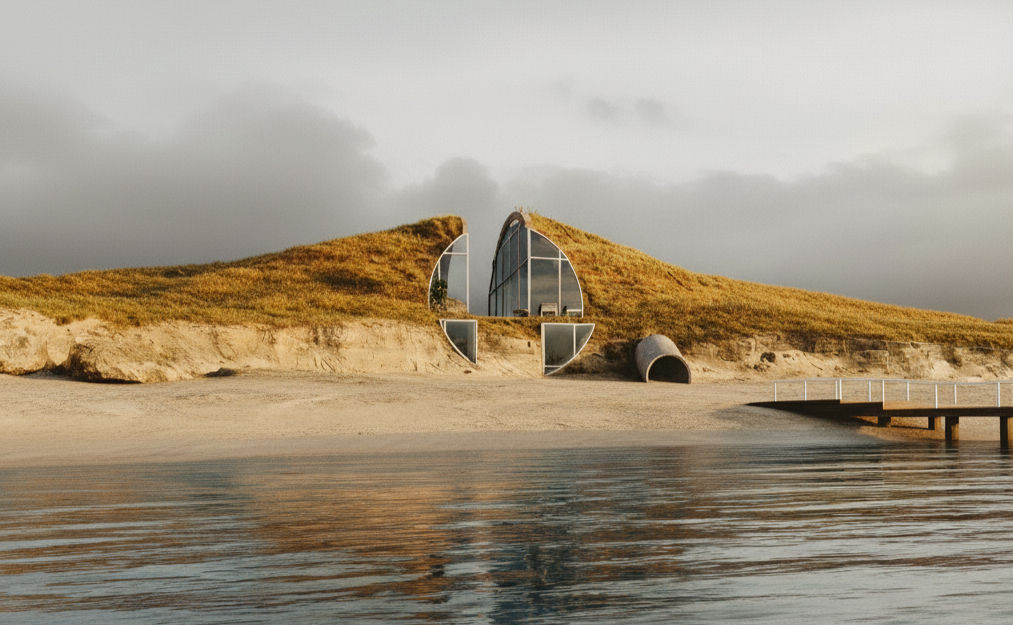 Dune-house -an off-the-grid beach house — Studio Vural Architects