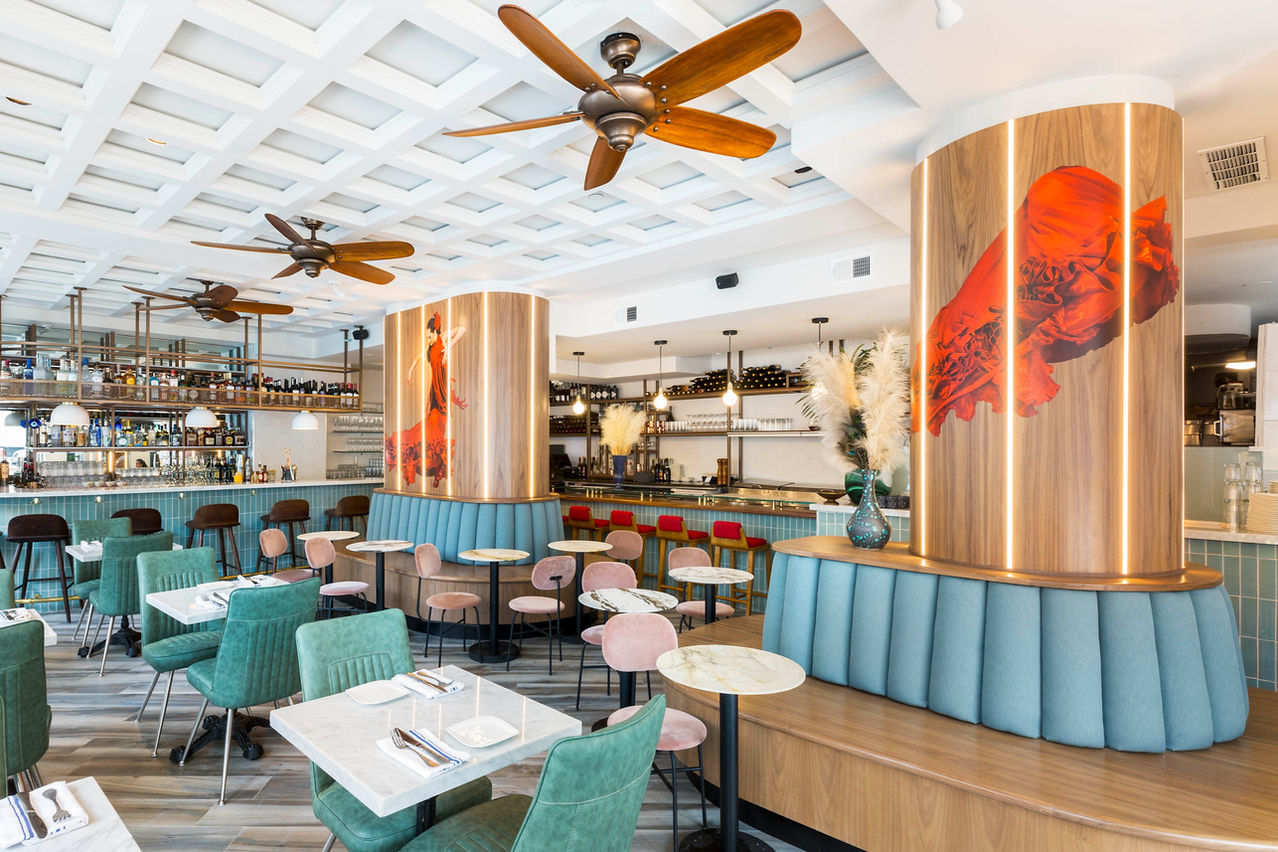 The Blue Mezze Bar -Upper East Side — Studio Vural Architects