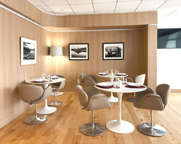 Air France VIP Lounge- a world-class lounge renovation for a world-class airport — Studio Vural Architects