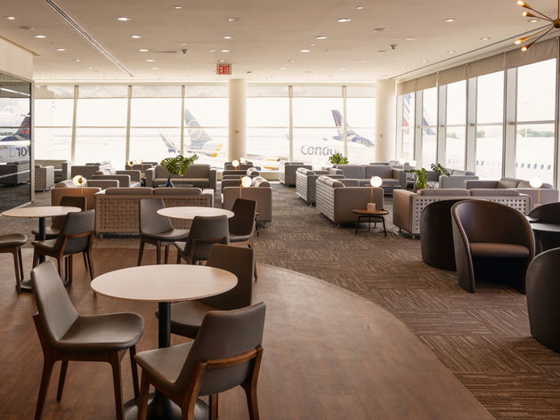 Turkish Airlines Lounge-VIP lounge for Turkish Airlines in JFK Airport — Terminal 1 — Studio Vural Architects