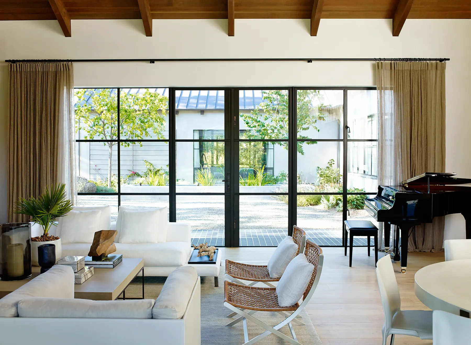 Portola Valley Courtyard House — Butler Armsden Architects