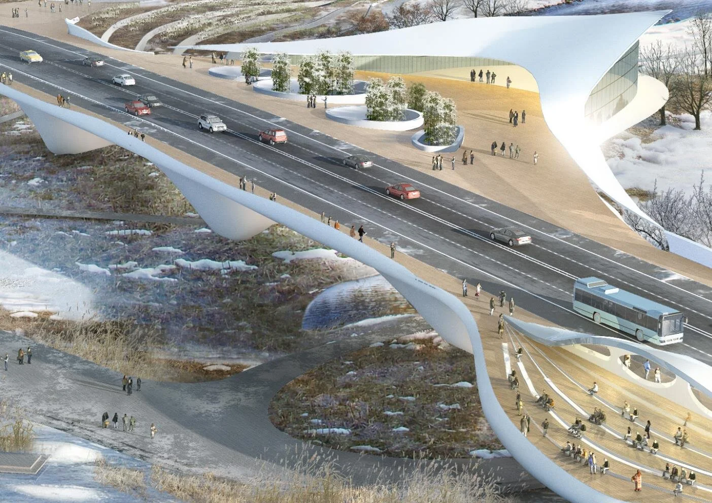 Jinan Bridge Concept — Studio NYL