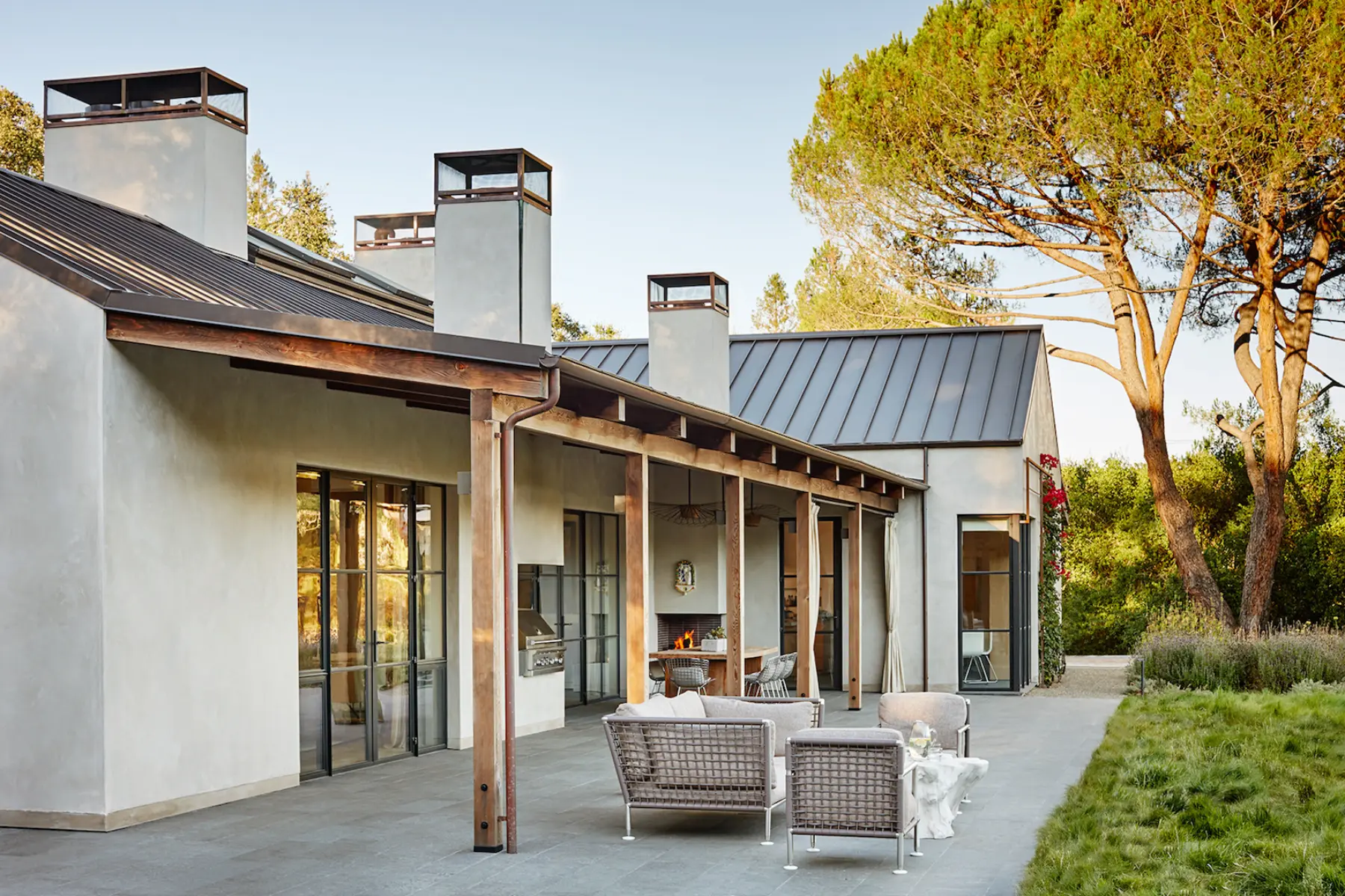Portola Valley Courtyard House — Butler Armsden Architects