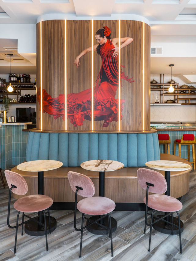 The Blue Mezze Bar -Upper East Side — Studio Vural Architects