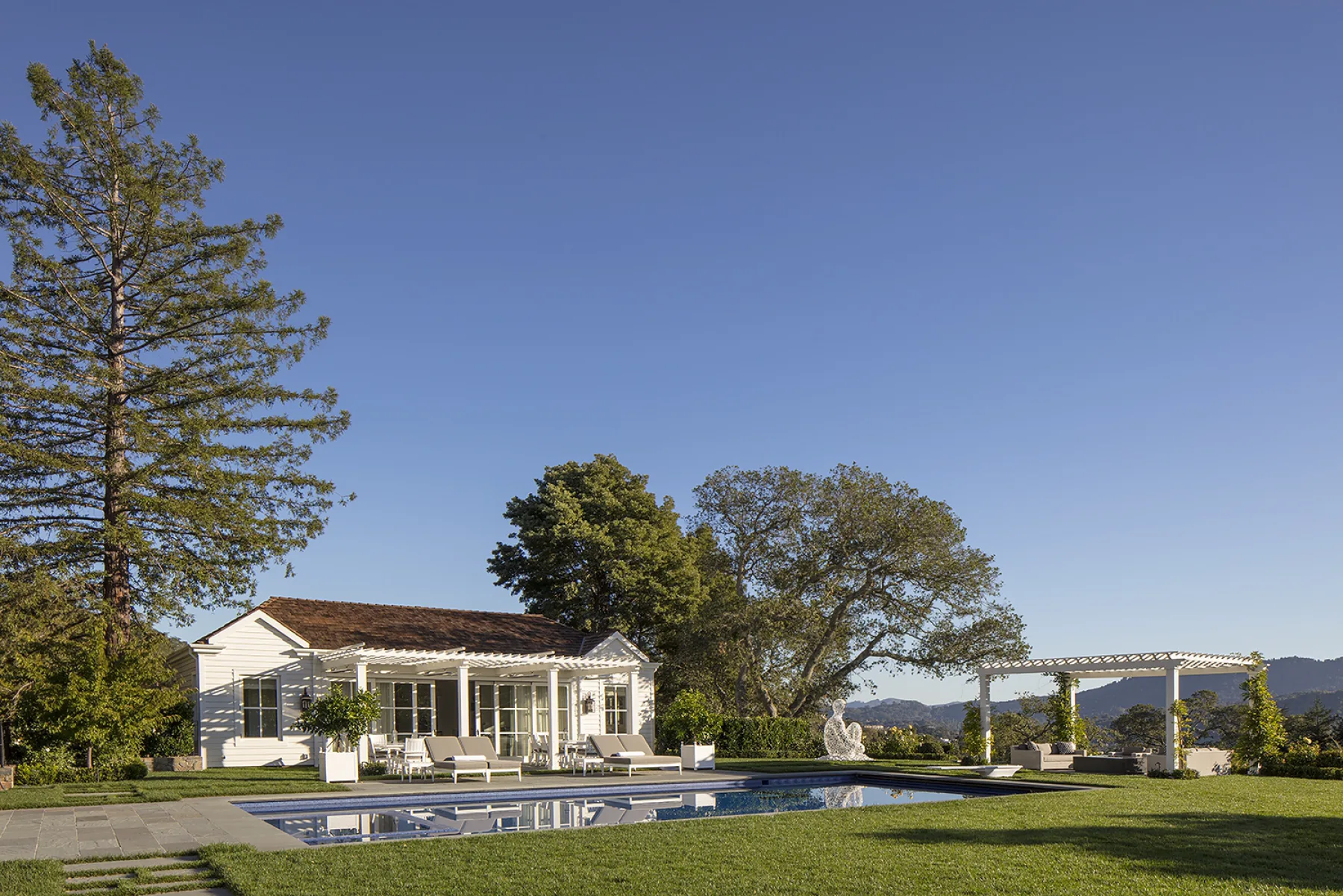 Kentfield Poolhouse and Garden — Butler Armsden Architects