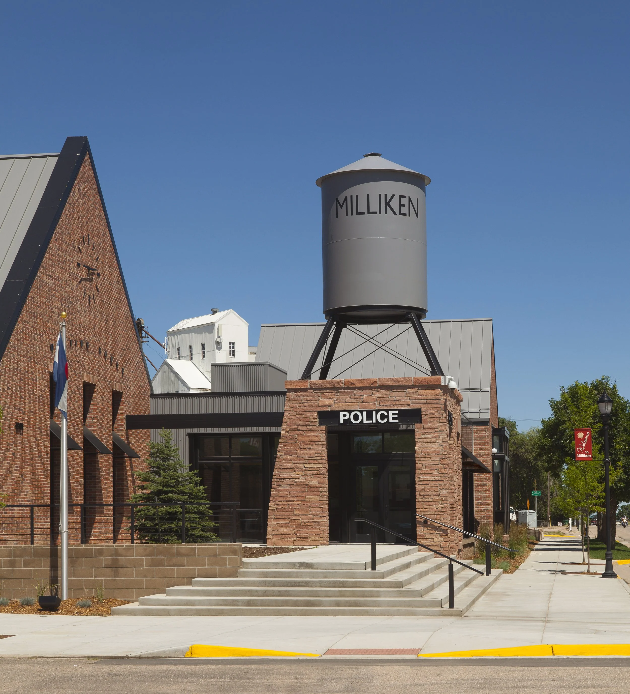 MILLIKEN POLICE STATION & MEETING HOUSE — Roth Sheppard Architects