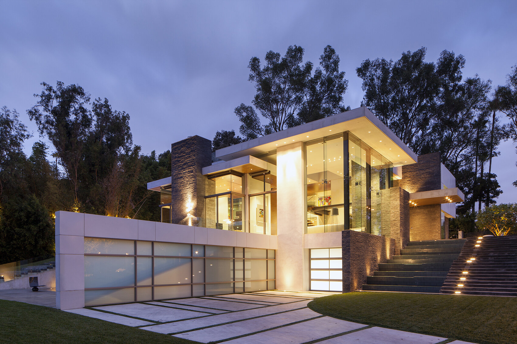 summit house beverly hills luxury modern home — whipple russell architects