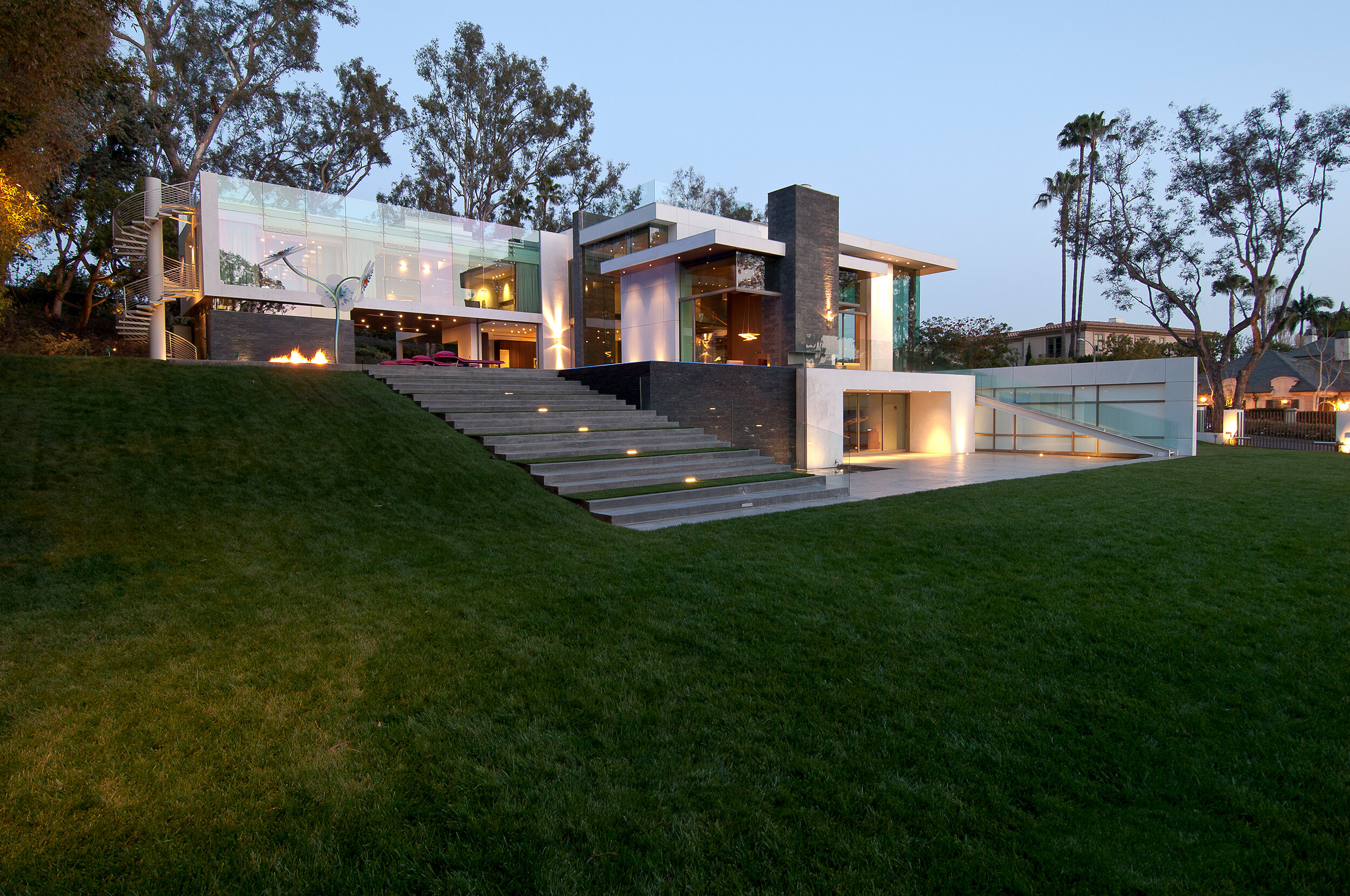 summit house beverly hills luxury modern home — whipple russell architects