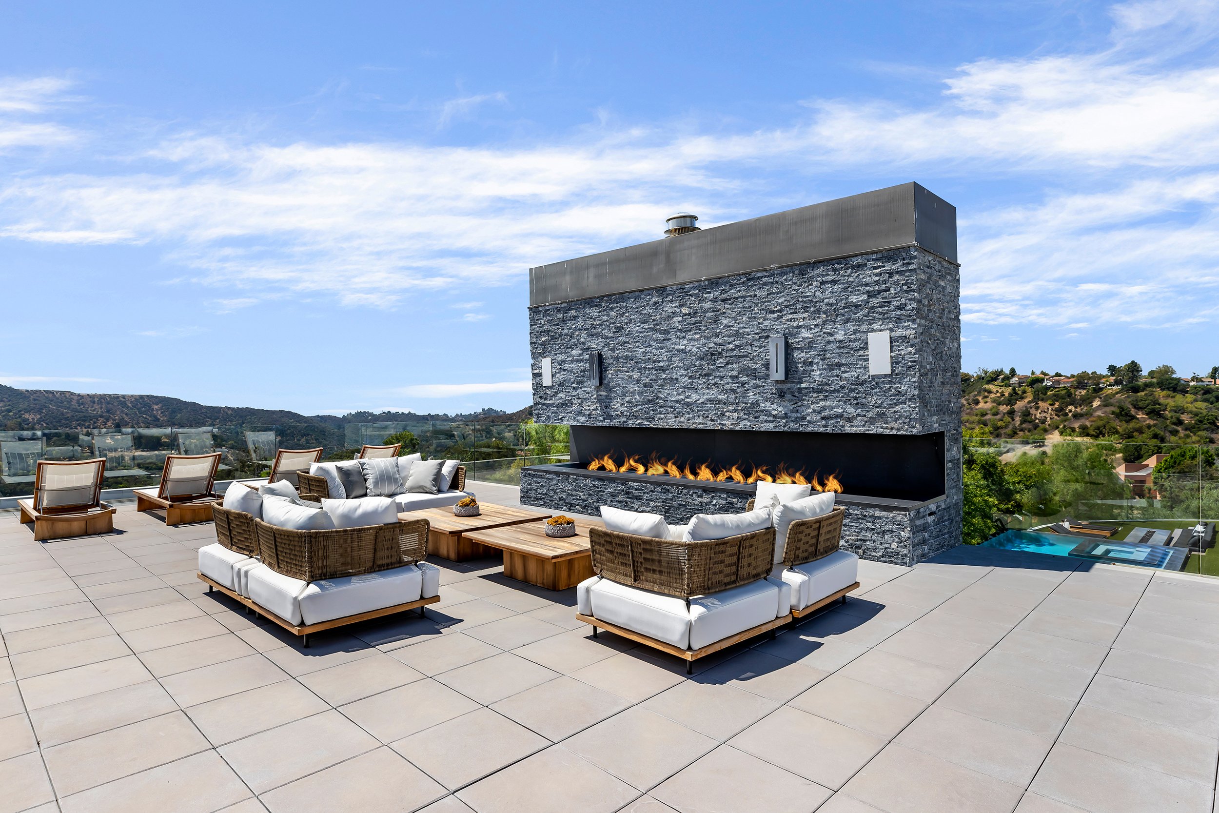 benedict canyon 2023, a modern indoor outdoor luxury resort style home in beverly hills — whipple russell architects