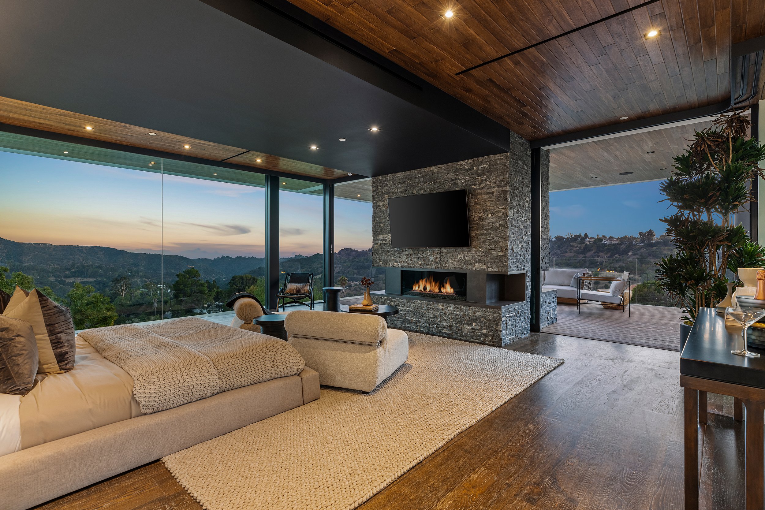 benedict canyon 2023, a modern indoor outdoor luxury resort style home in beverly hills — whipple russell architects