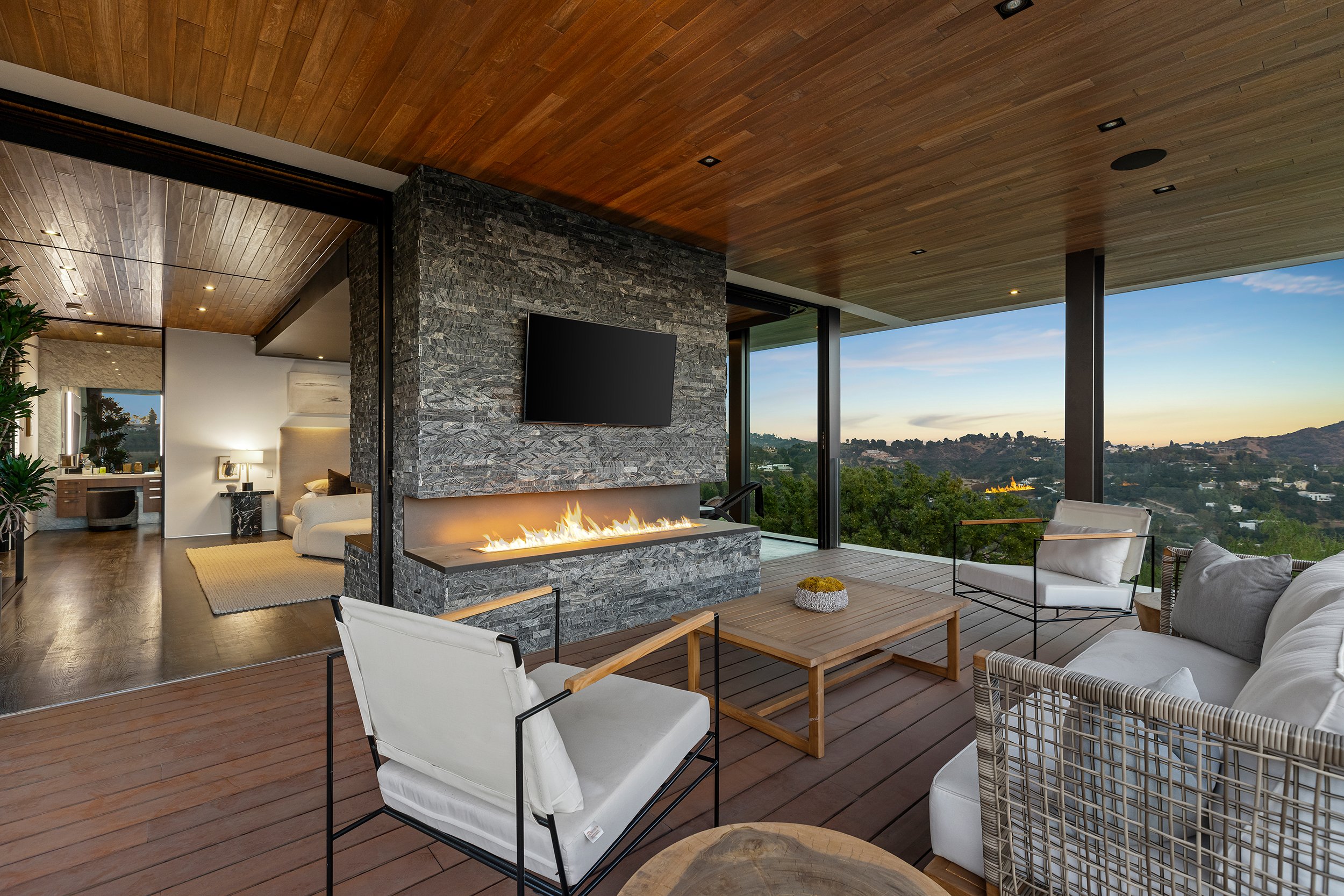 benedict canyon 2023, a modern indoor outdoor luxury resort style home in beverly hills — whipple russell architects