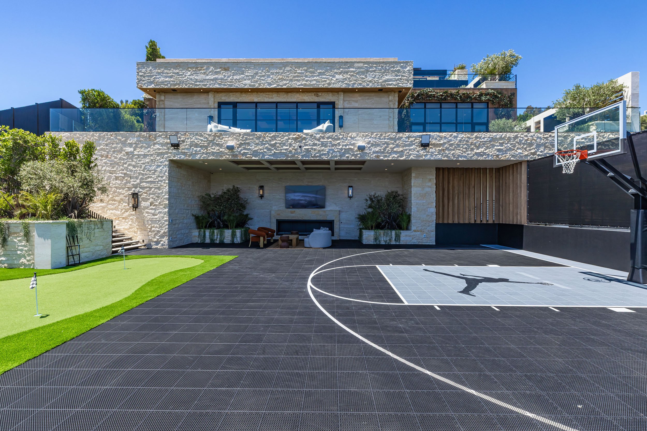 Beverly Crest Beverly Hills modern luxury terraced hillside home — whipple russell architects