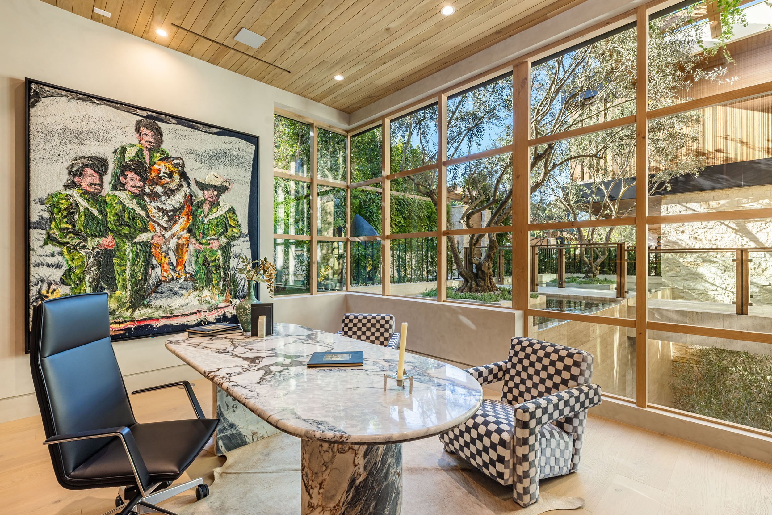 Beverly Crest Beverly Hills modern luxury terraced hillside home — whipple russell architects