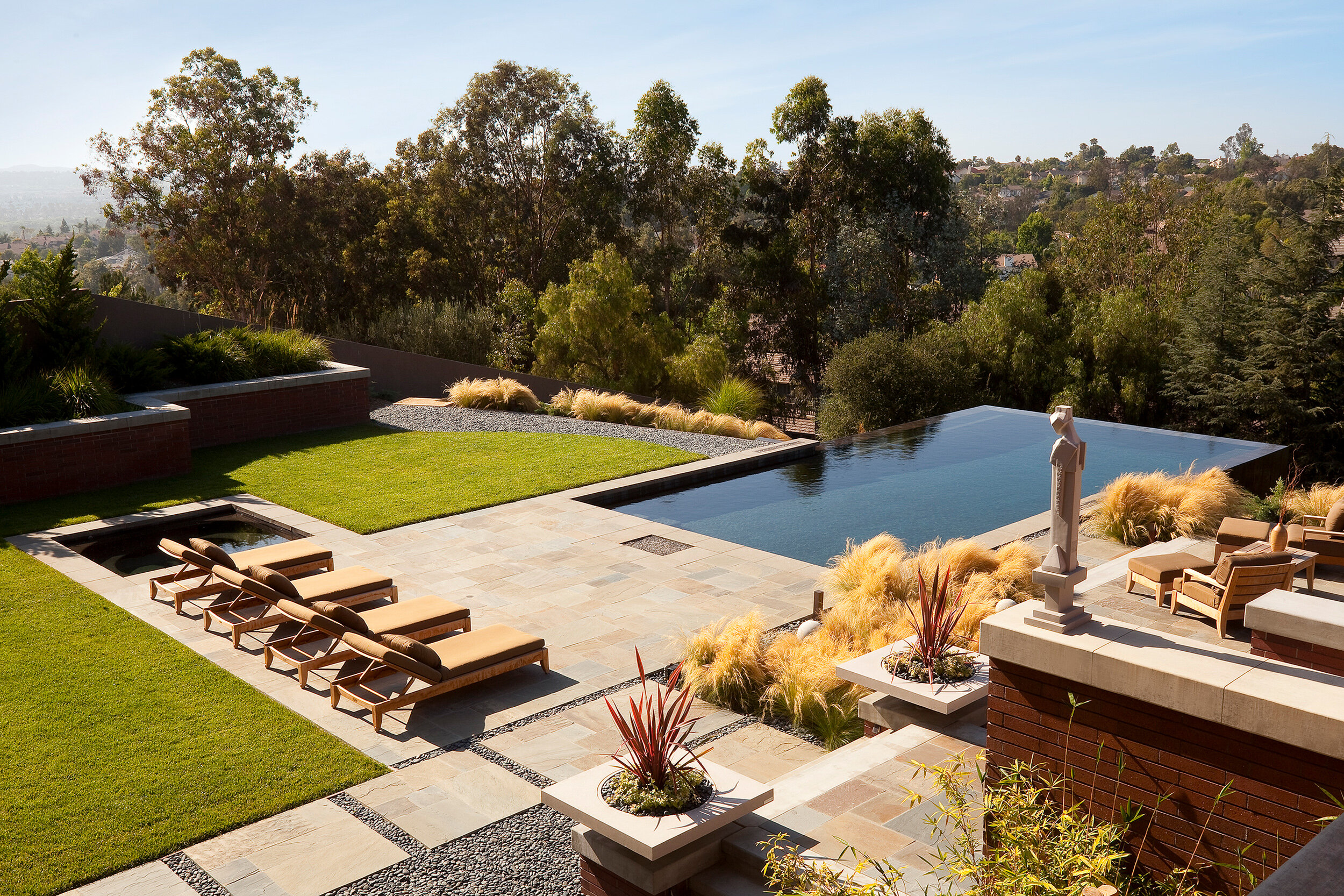 buckskin drive, a luxury prairie modern home in laguna hills in a design nod to frank lloyd wright — whipple russell architects