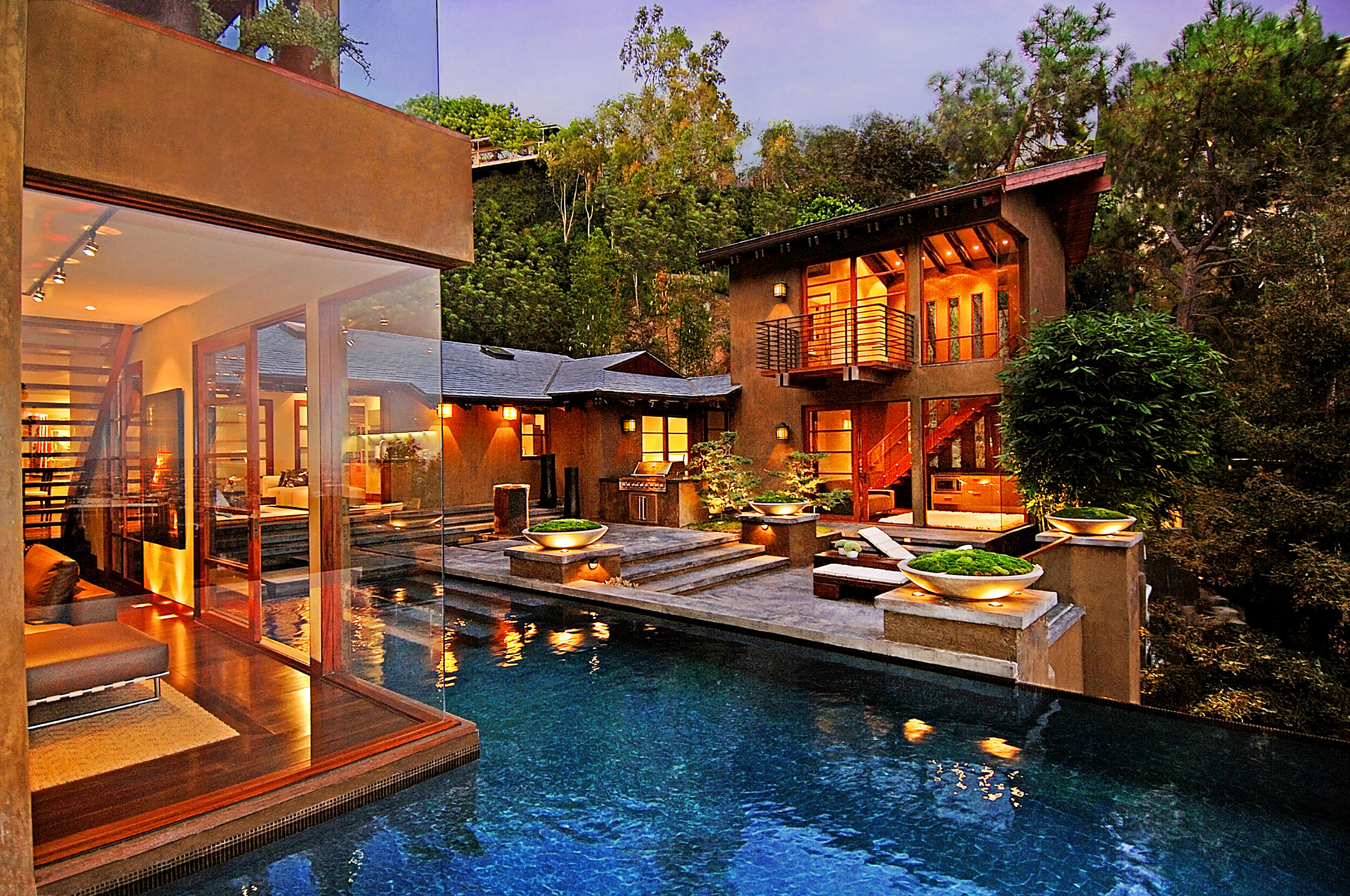 9342 sierra mar hollywood hills luxury modern home — whipple russell architects