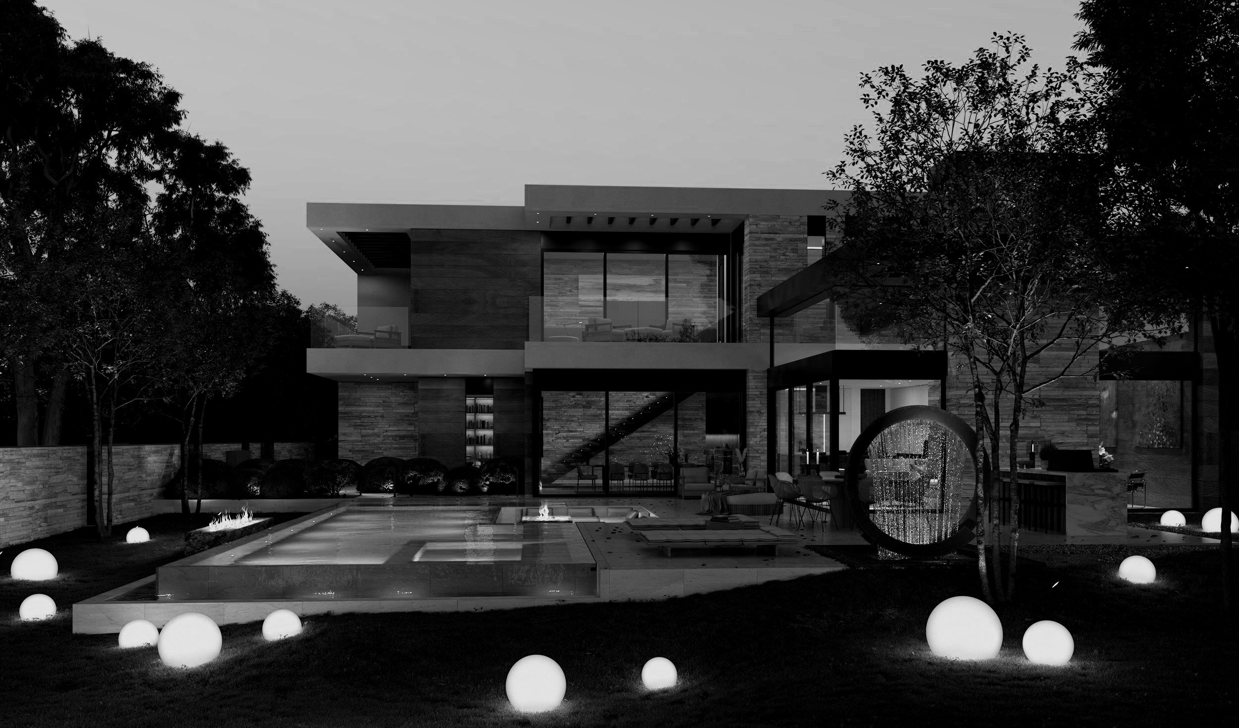 bonhill, a modern brentwood, los angeles home for luxury resort style indoor outdoor living — whipple russell architects