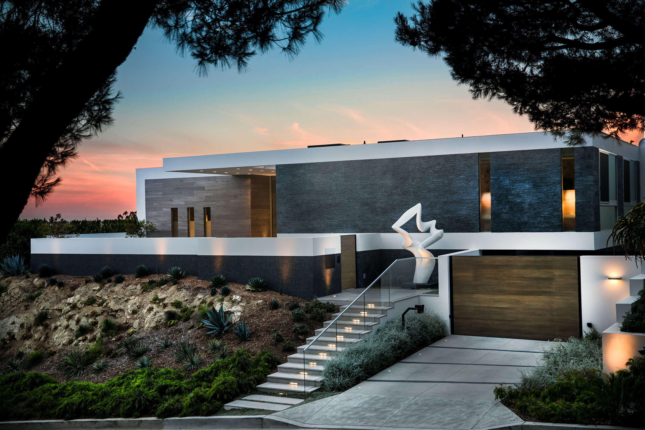 trousdale beverly hills luxury modern home — whipple russell architects