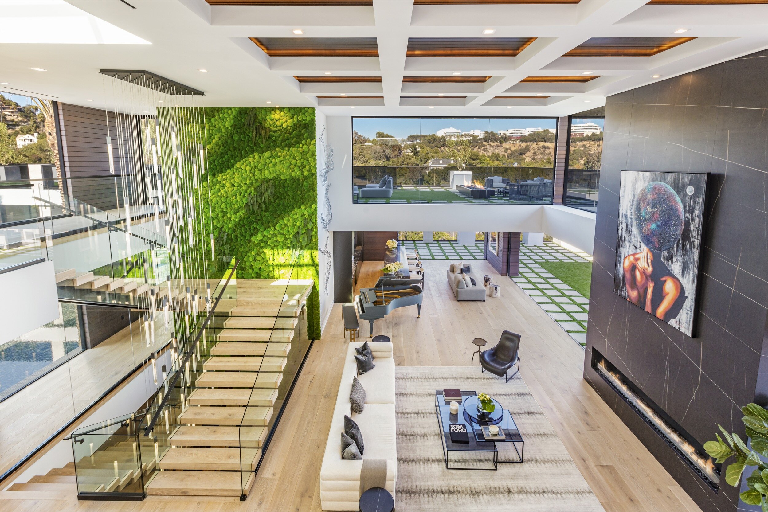 bundy drive, a modern resort style home with luxury entertainment spaces in brentwood, la — whipple russell architects