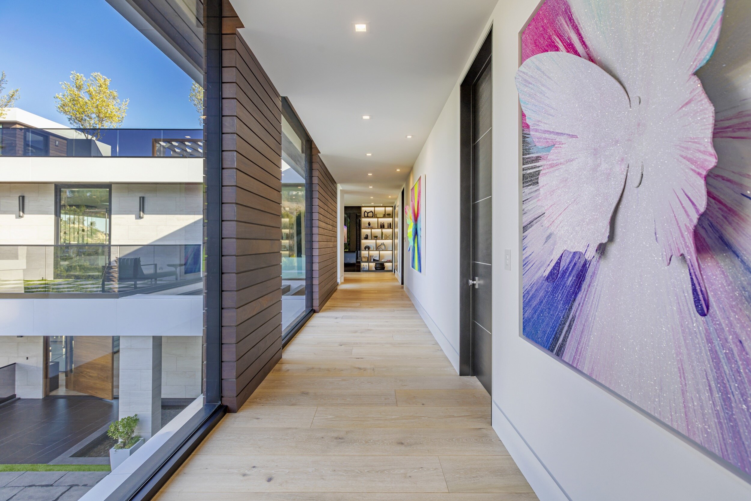 bundy drive, a modern resort style home with luxury entertainment spaces in brentwood, la — whipple russell architects