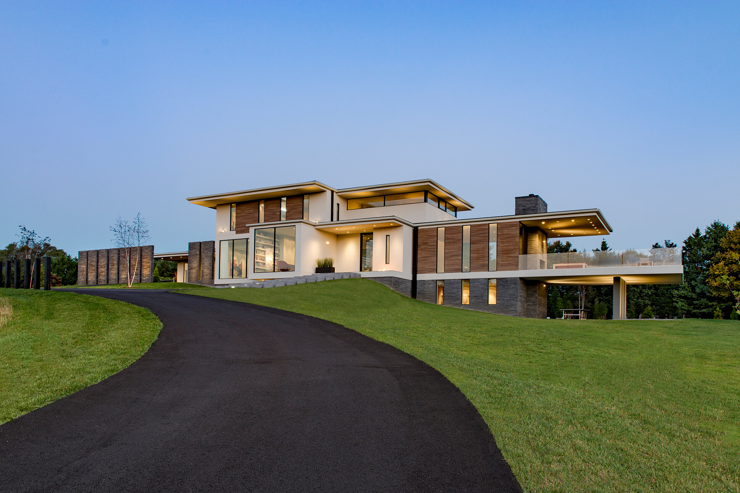 walker road, a modern family home in great falls, va with luxury geo — whipple russell architects