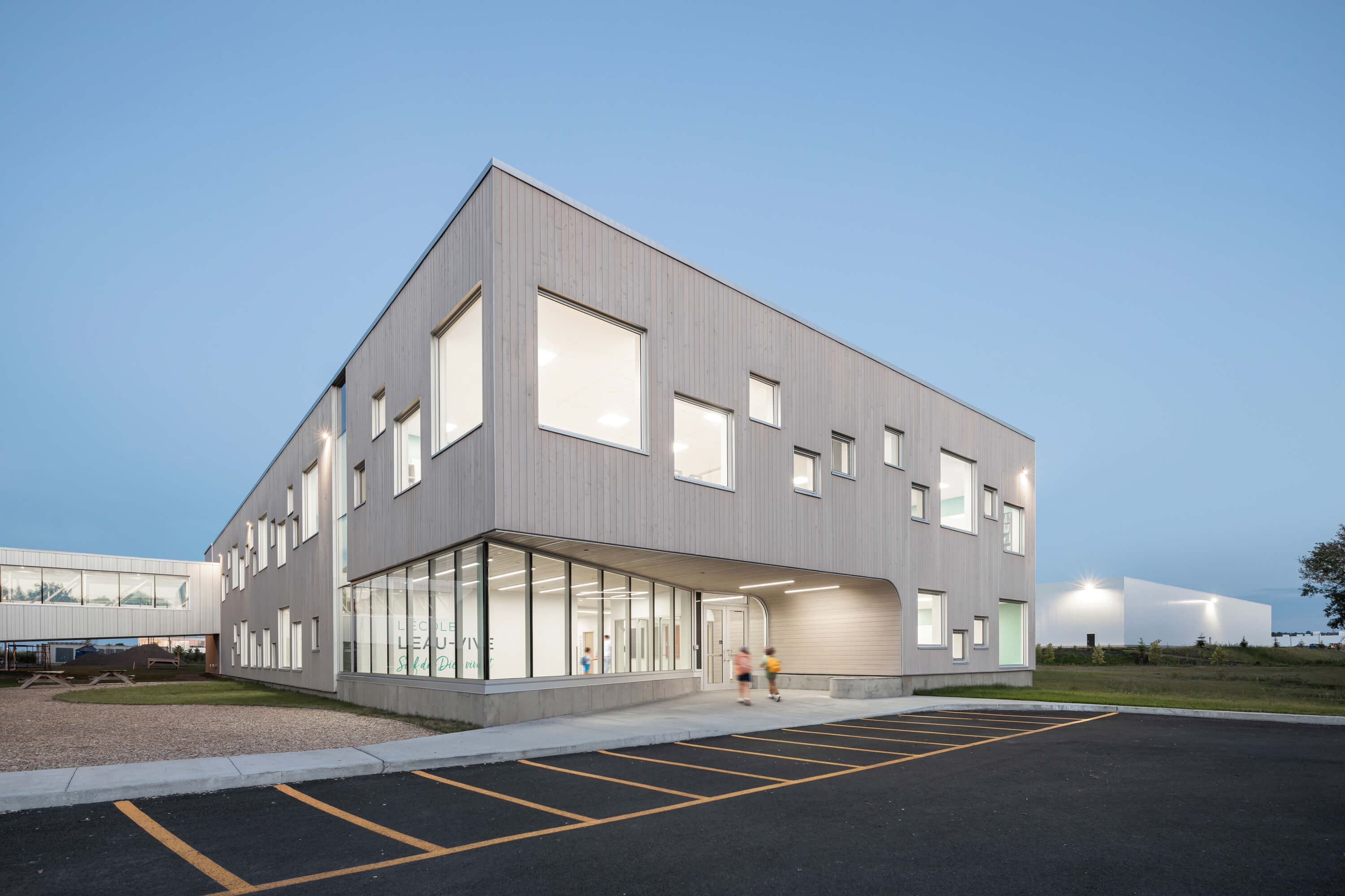 École l'Eau-Vive ‹ Projets — Bourgeois / Lechasseur architectes