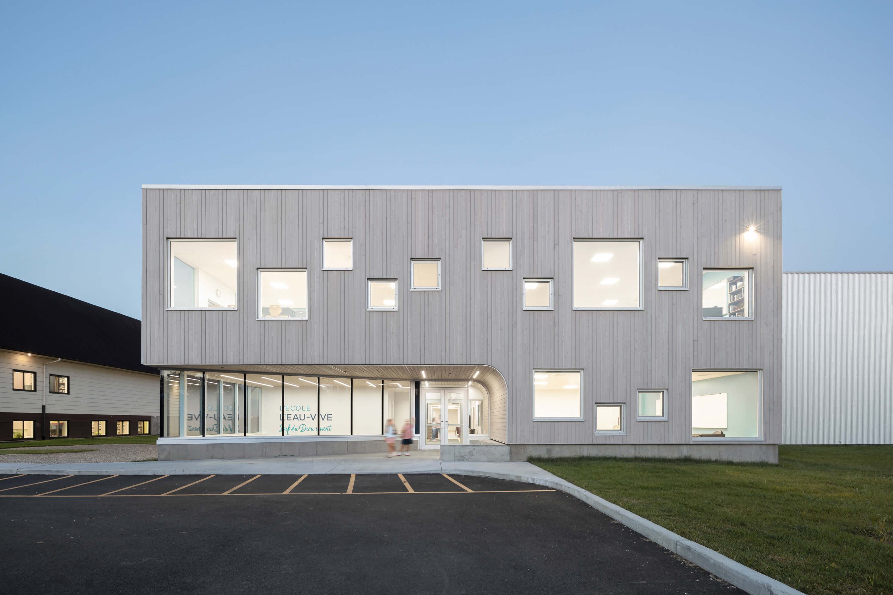 École l'Eau-Vive ‹ Projets — Bourgeois / Lechasseur architectes