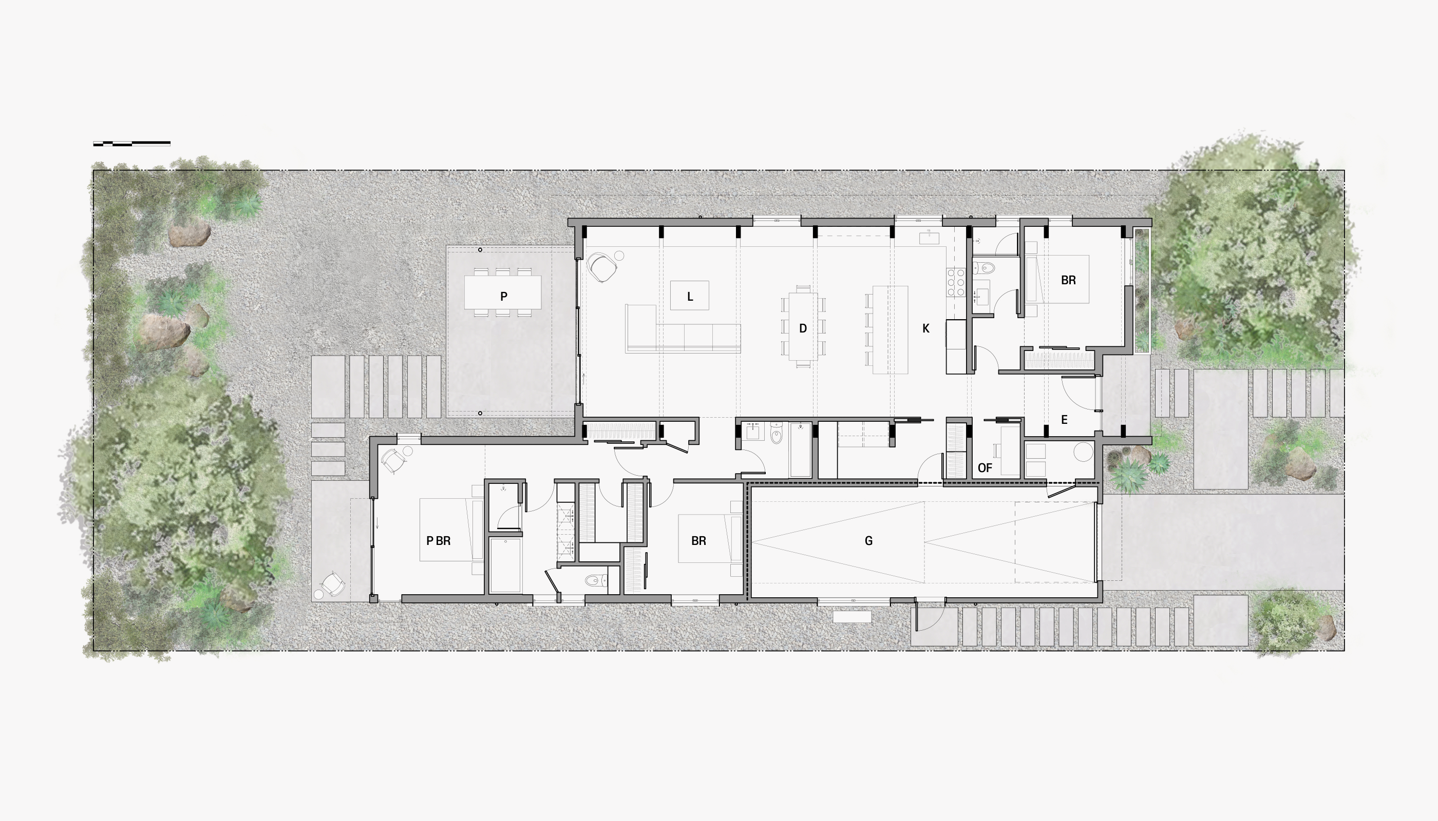 led. Intentionally detailed. Ready to build. — Feldman Architecture