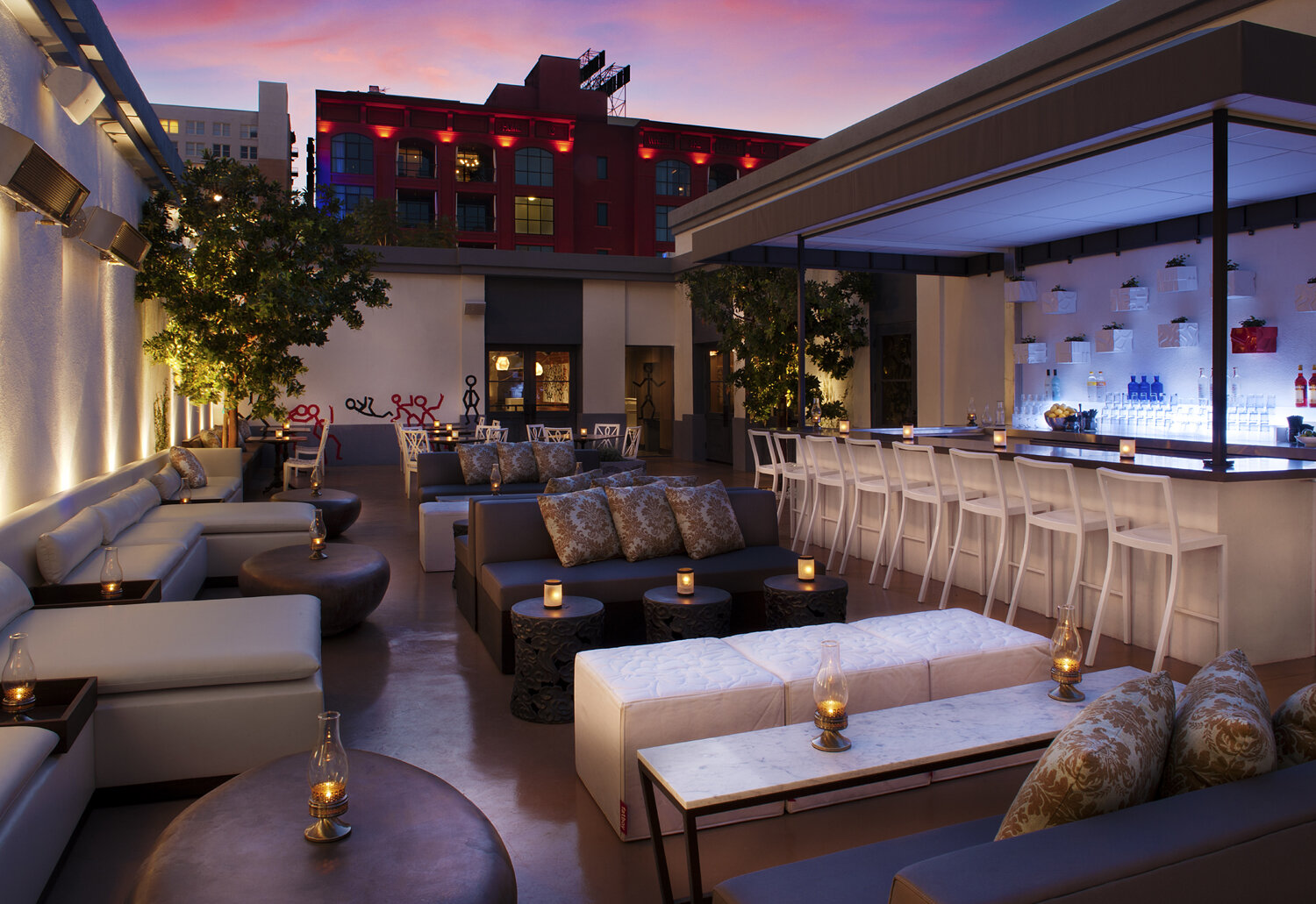 lexington social house hollywood restaurant design — whipple russell architects