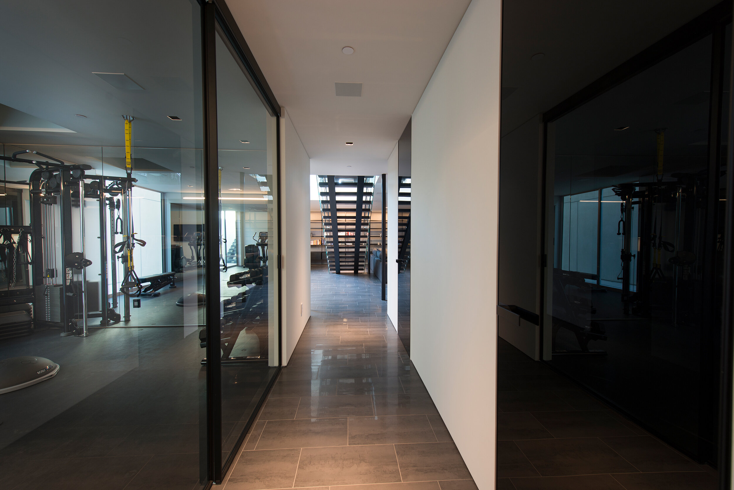 georgina avenue, a luxury live/work loft style home in santa monica with modern skylit atrium — whipple russell architects
