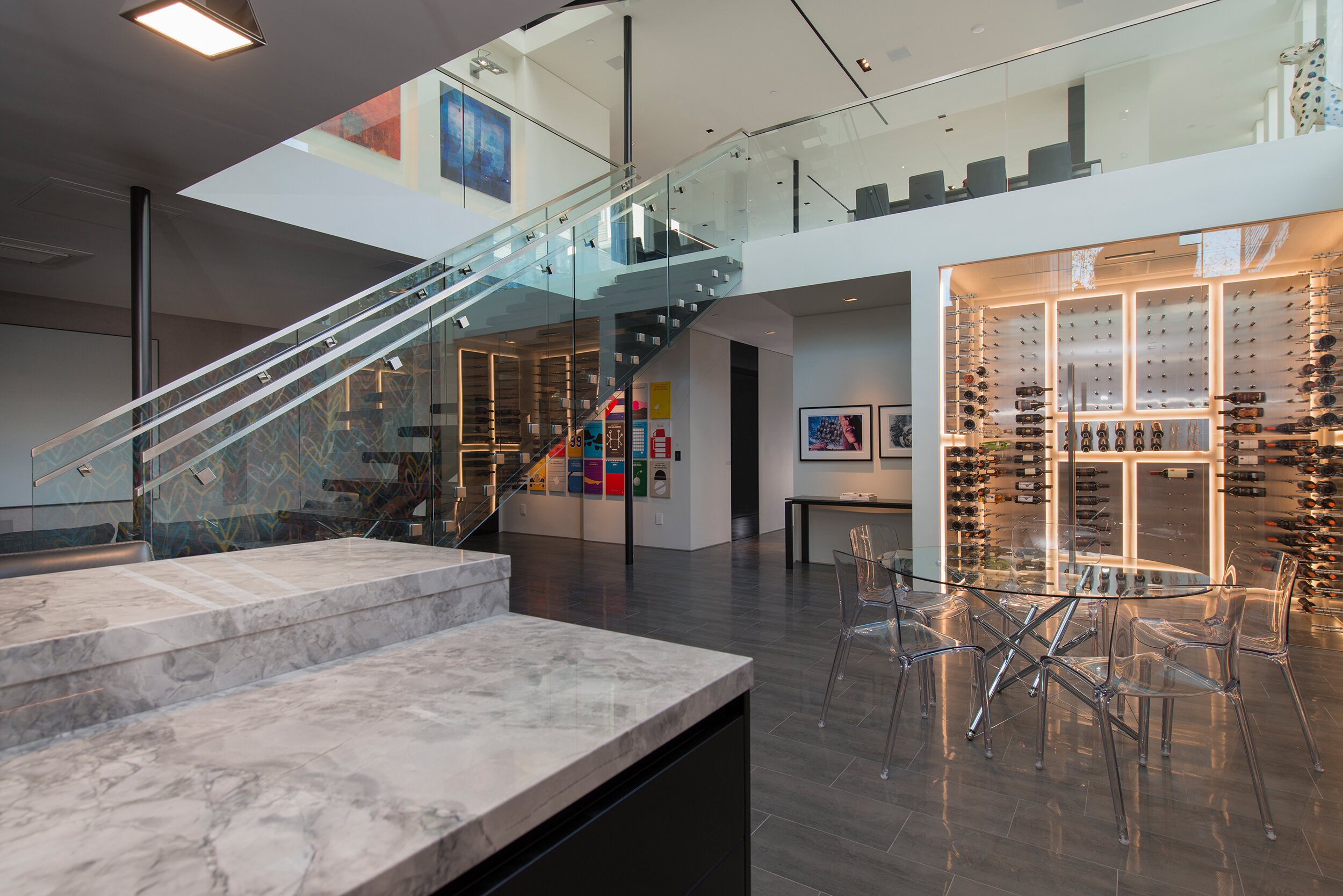 georgina avenue, a luxury live/work loft style home in santa monica with modern skylit atrium — whipple russell architects
